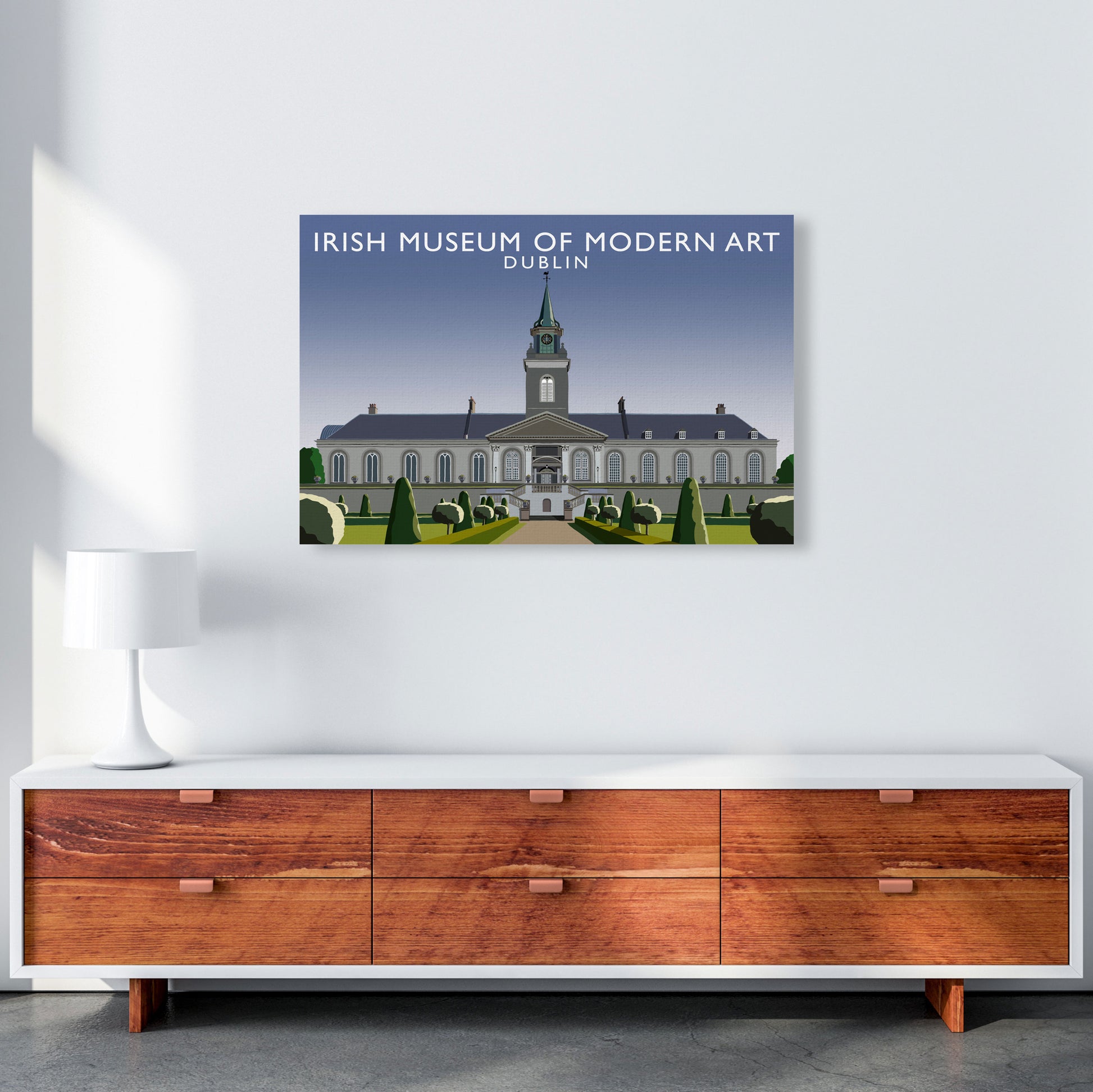 Irish Museum of Modern Art Dublin Art Print by Richard O'Neill A1 Canvas
