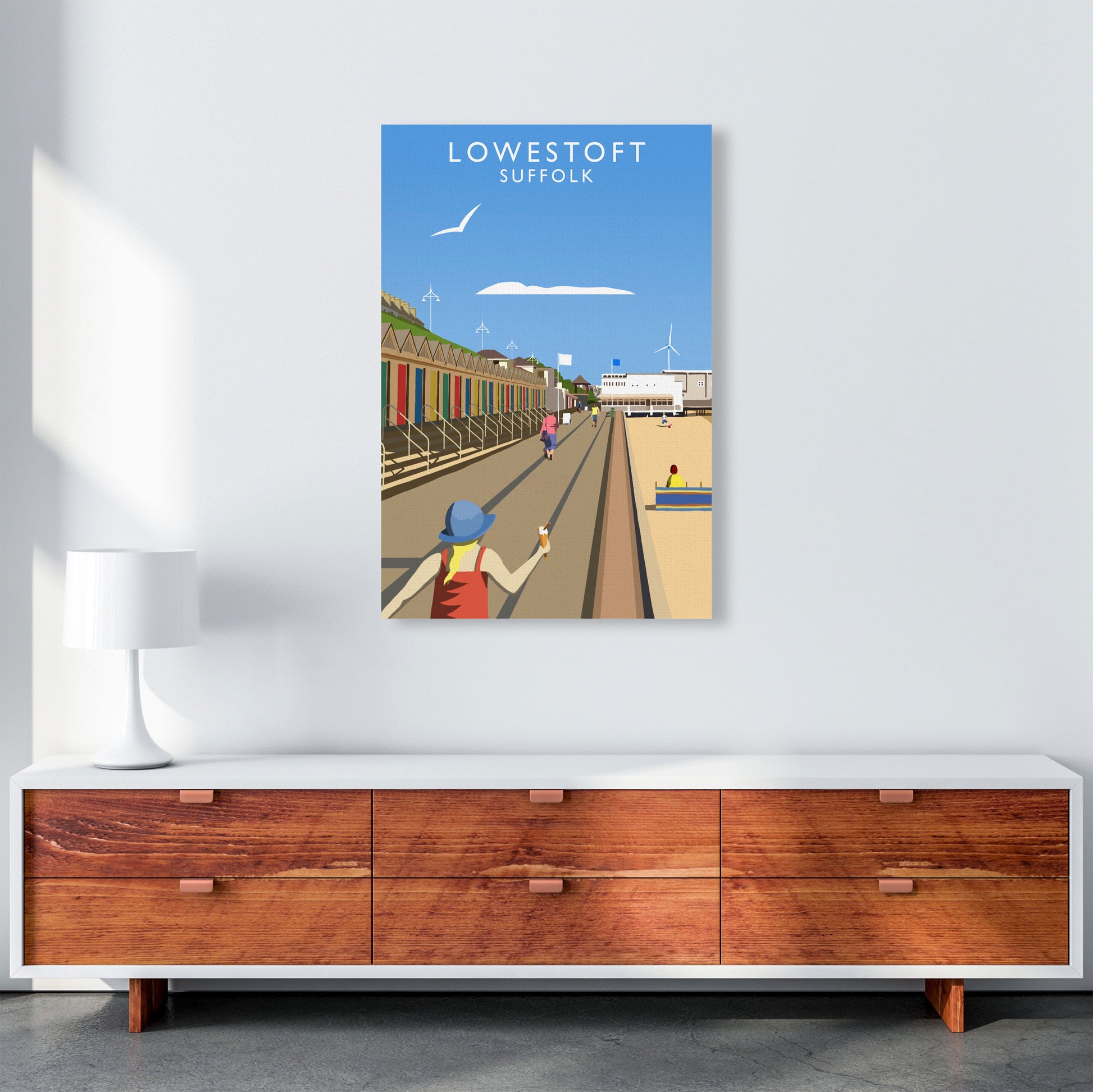 Lowestoft (Portrait) by Richard O'Neill A1 Canvas