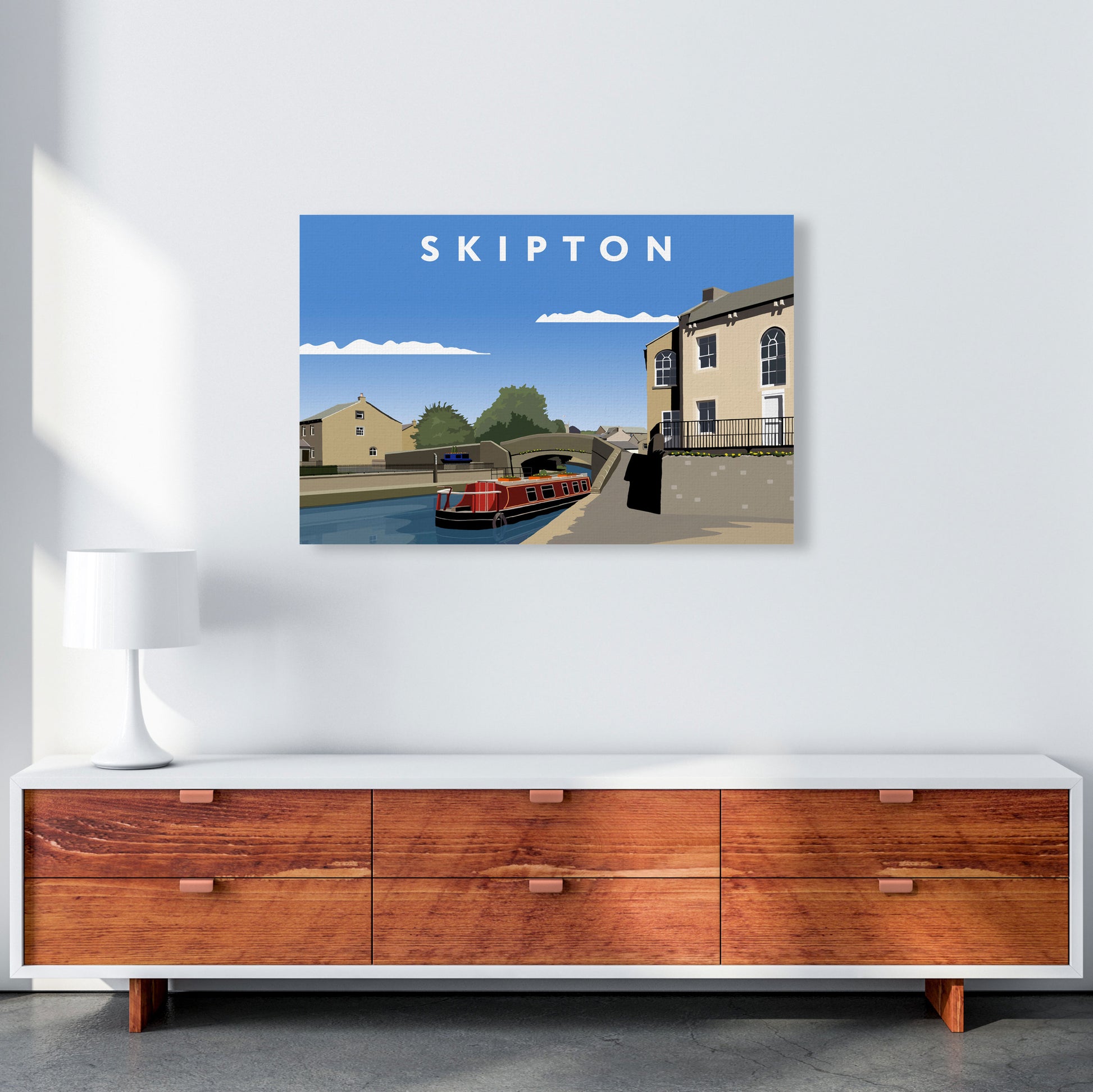 Skipton2 by Richard O'Neill A1 Canvas