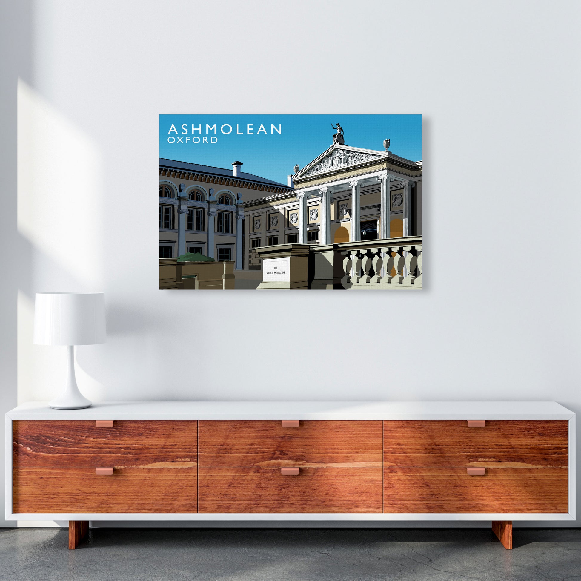 Ashmolean by Richard O'Neill A1 Canvas
