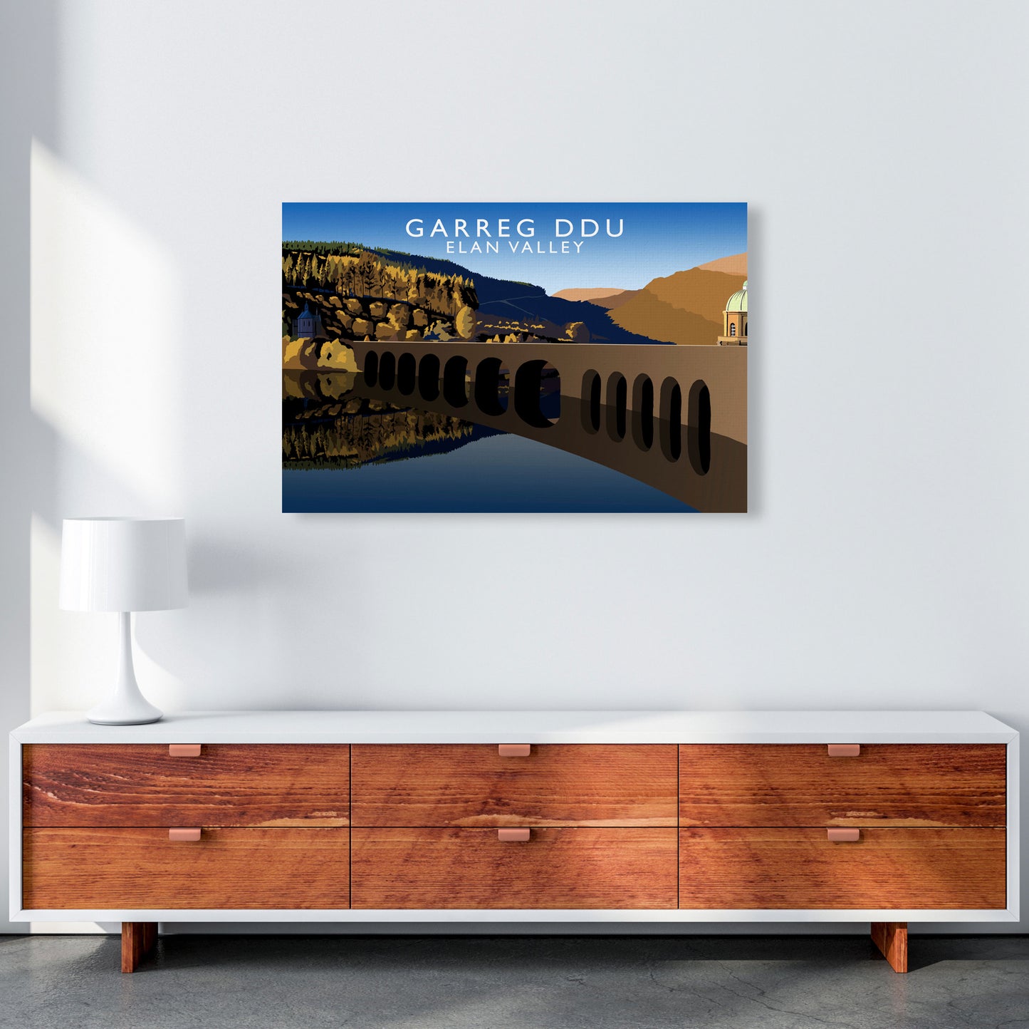 Garreg Ddu by Richard O'Neill A1 Canvas