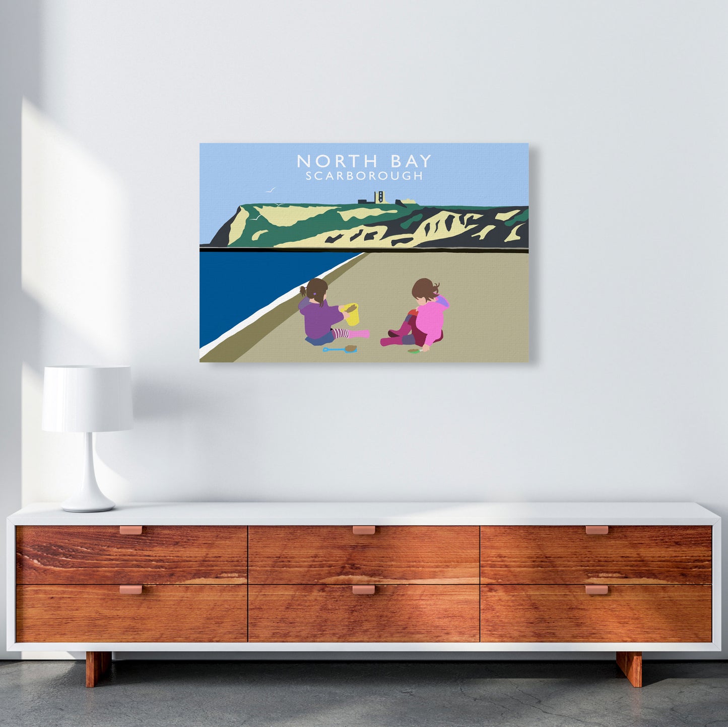 North Bay3 by Richard O'Neill A1 Canvas