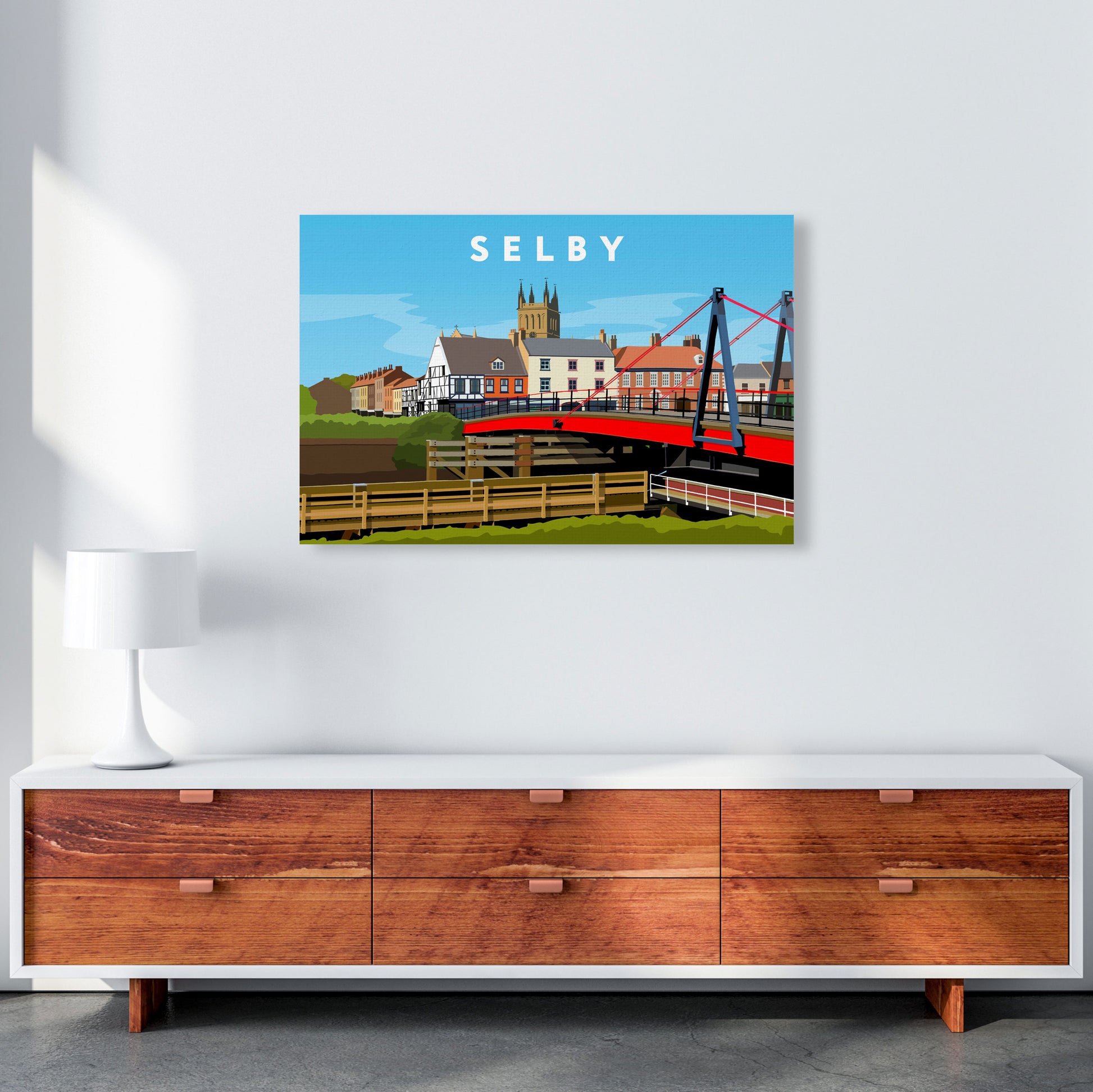 Selby by Richard O'Neill A1 Canvas