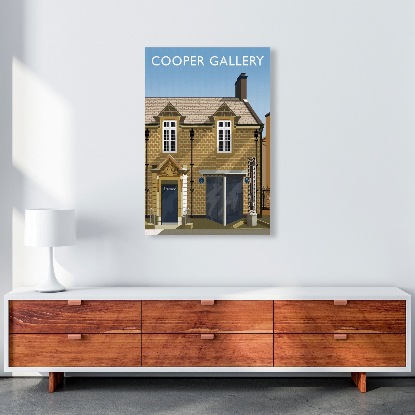 Cooper Gallery portrait by Richard O'Neill A1 Canvas