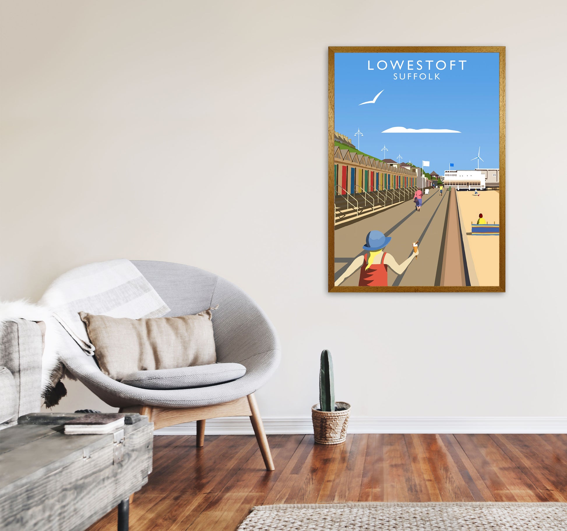 Lowestoft (Portrait) by Richard O'Neill A1 Print Only