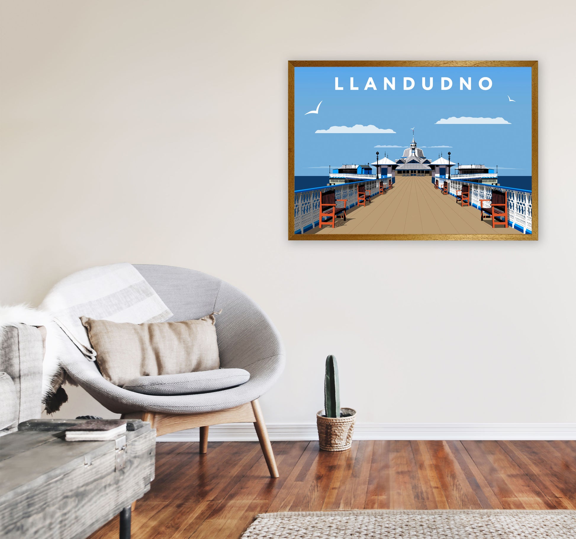 Llandudno by Richard O'Neill A1 Print Only