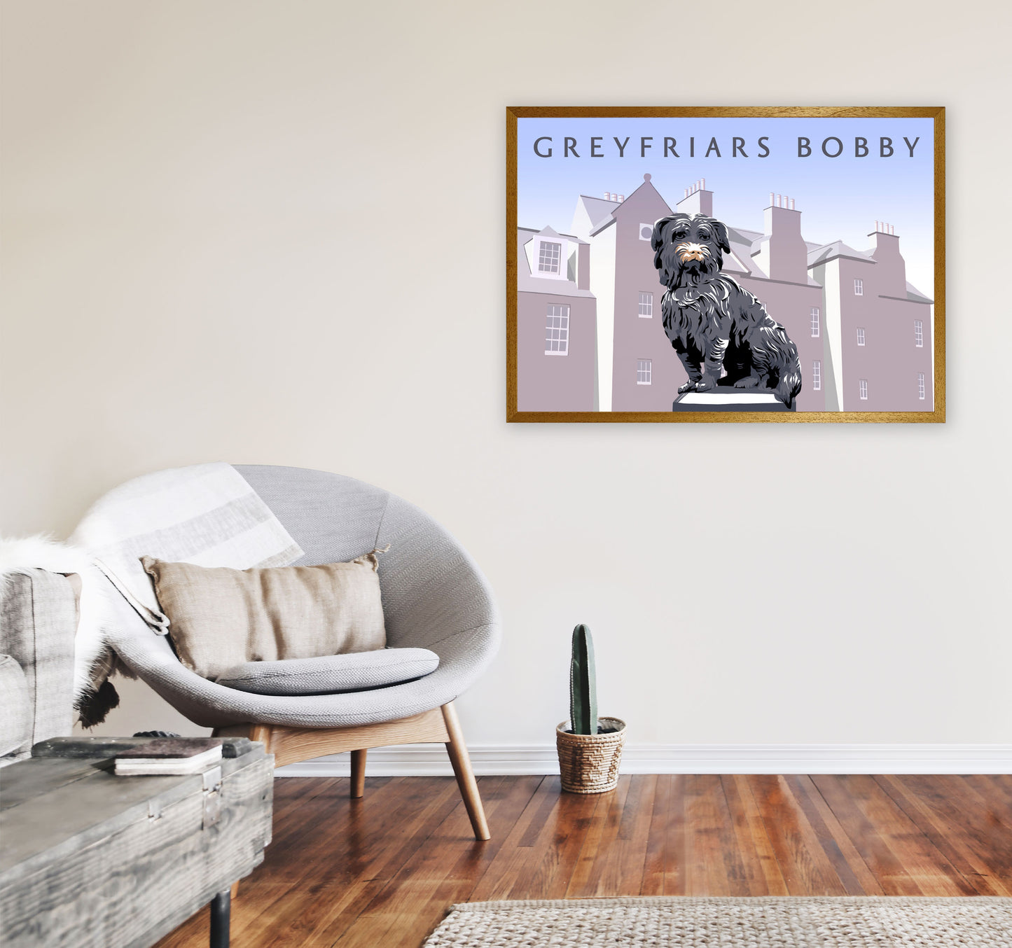 Greyfriars Bobby by Richard O'Neill A1 Print Only
