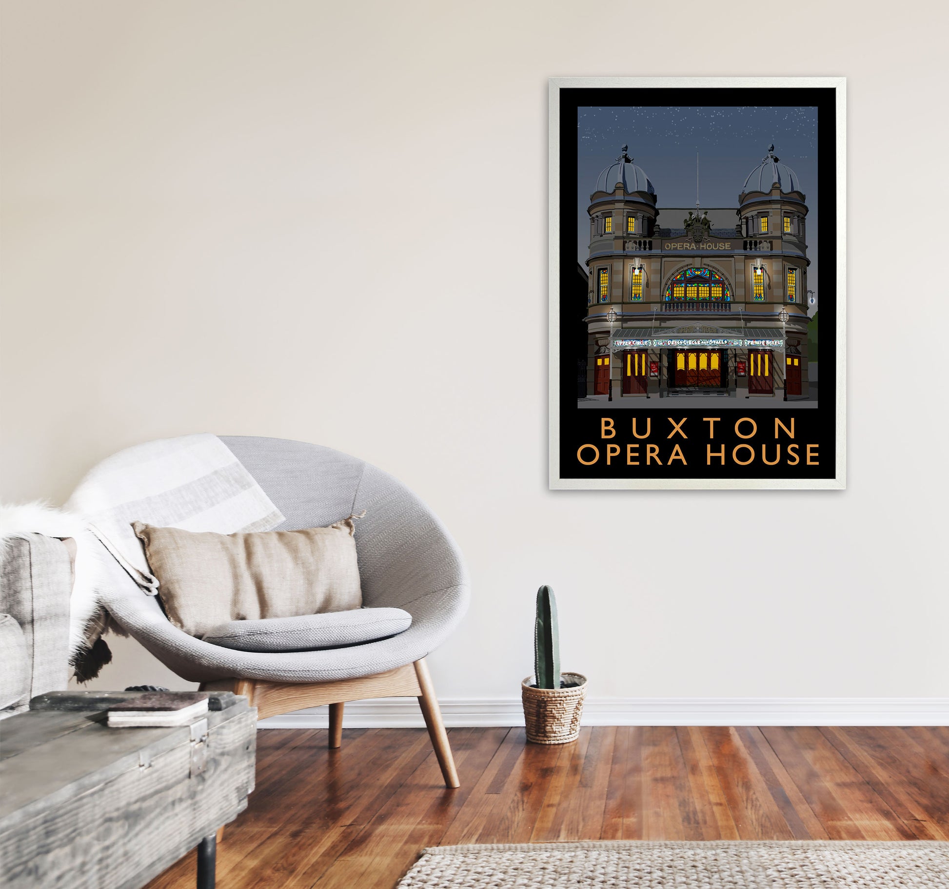 Buxton Opera House by Richard O'Neill A1 Oak Frame