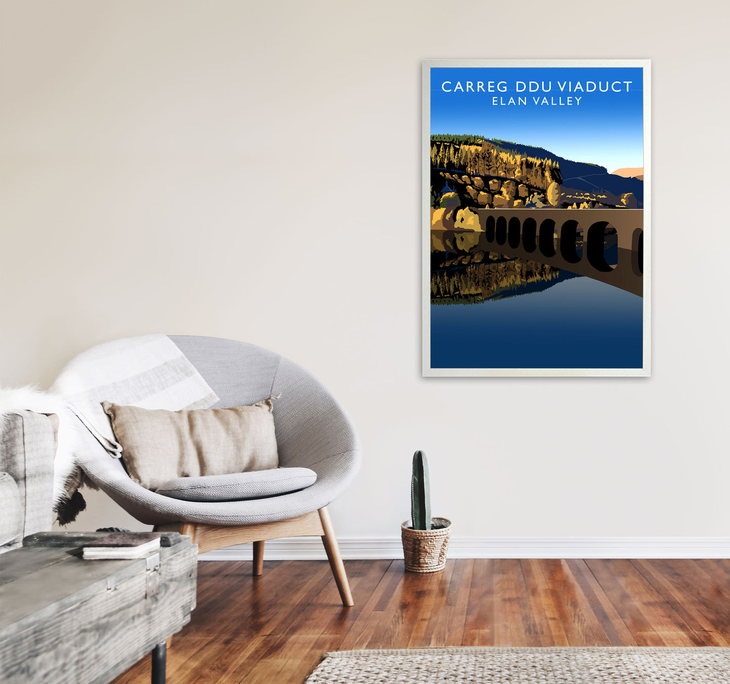 Carreg Ddu Viaduct by Richard O'Neill A1 Oak Frame