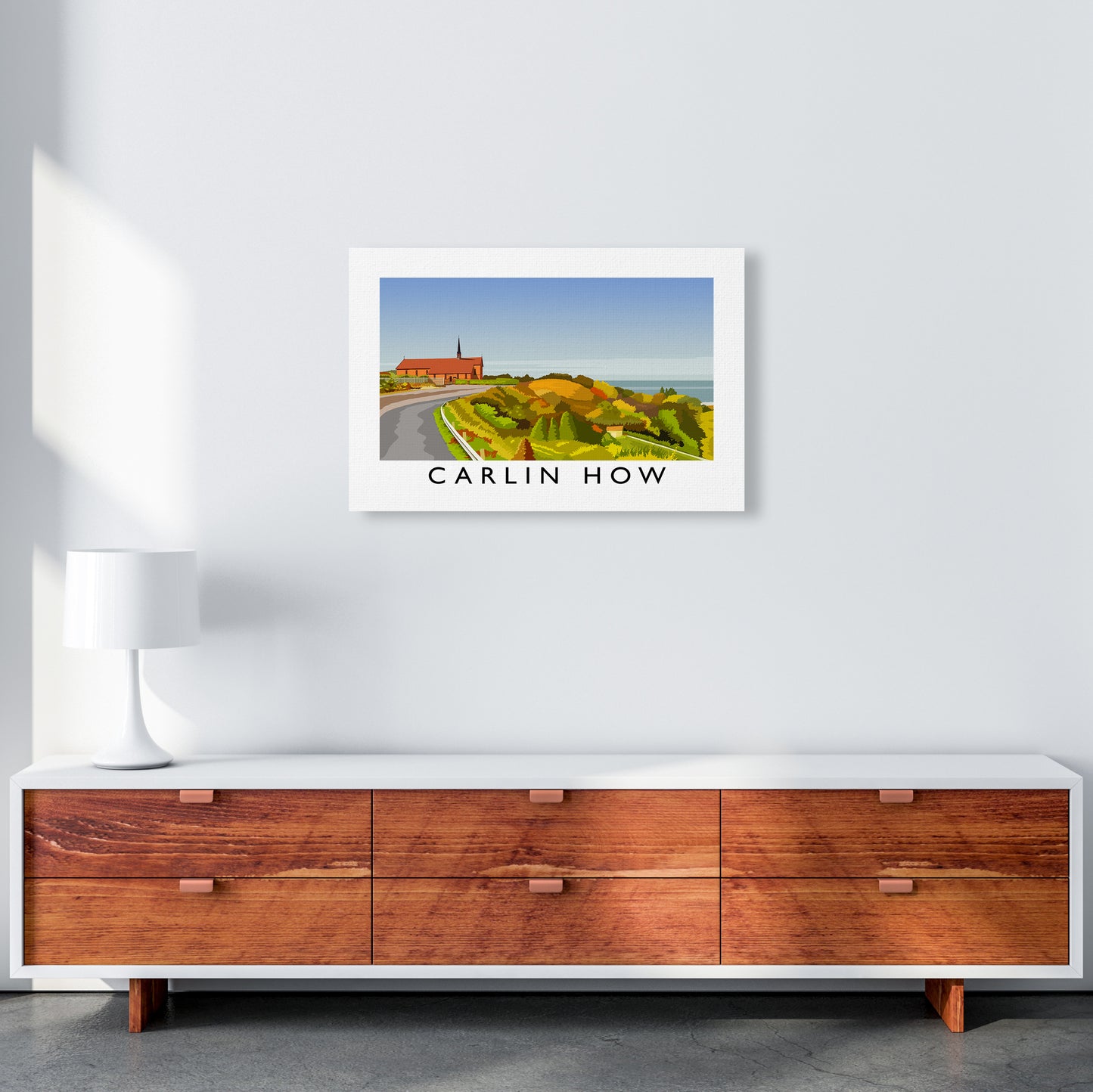 Carlin How Art Print by Richard O'Neill A2 Canvas