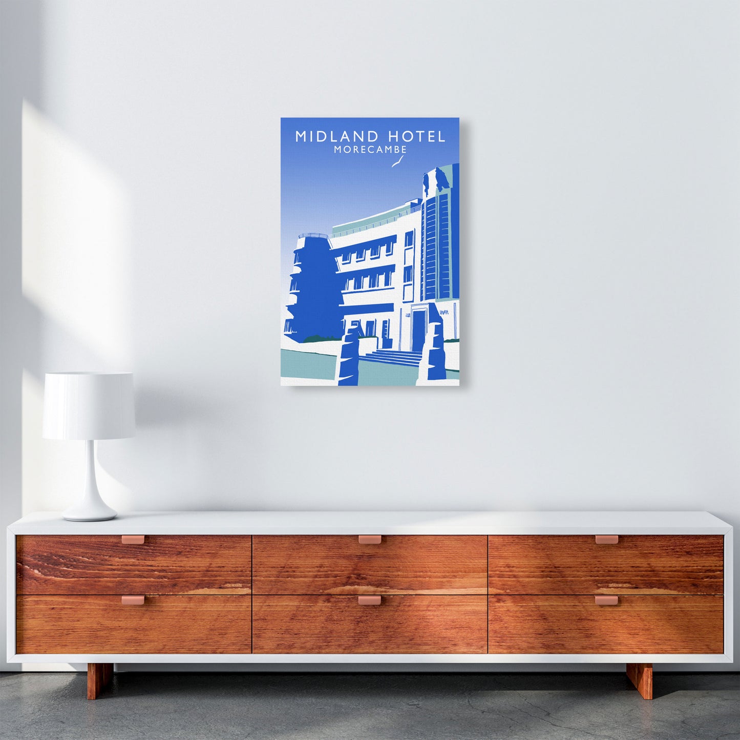 Midland Hotel by Richard O'Neill A2 Canvas