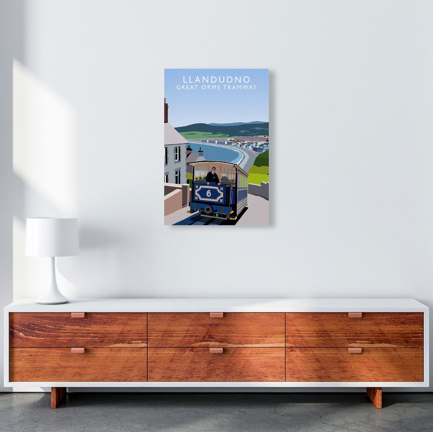 Llandudno by Richard O'Neill A2 Canvas