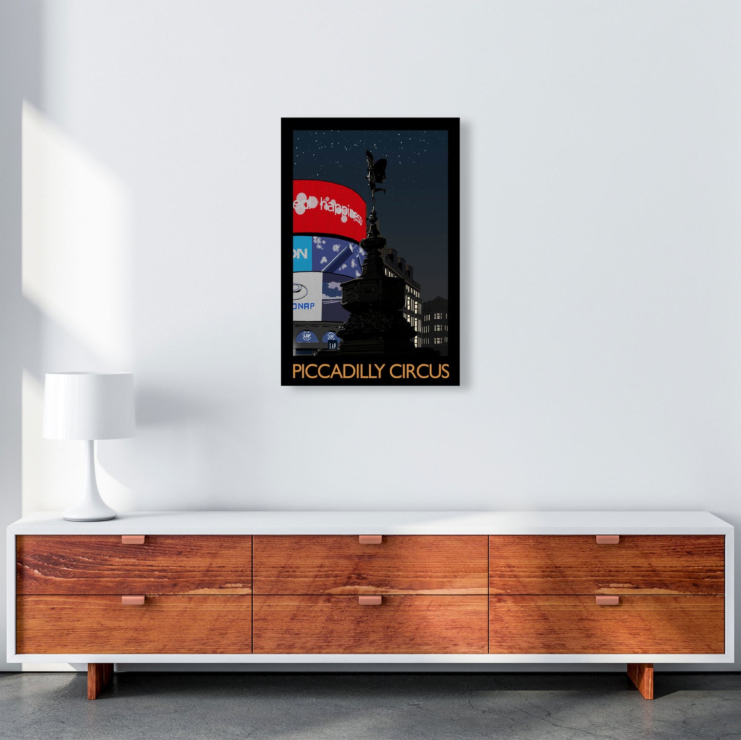 Piccadilly Circus by Richard O'Neill A2 Canvas