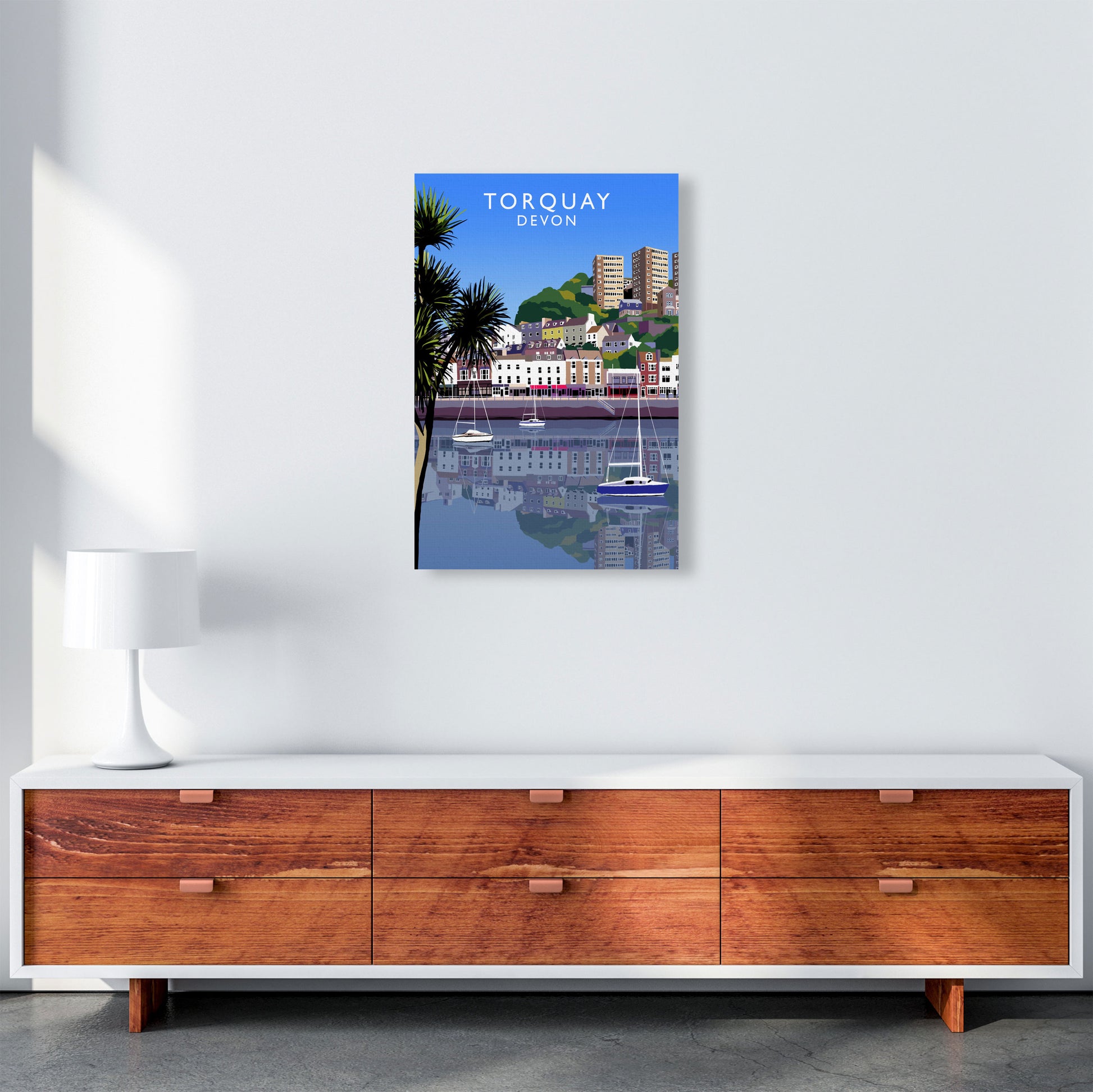 Torquay by Richard O'Neill A2 Canvas