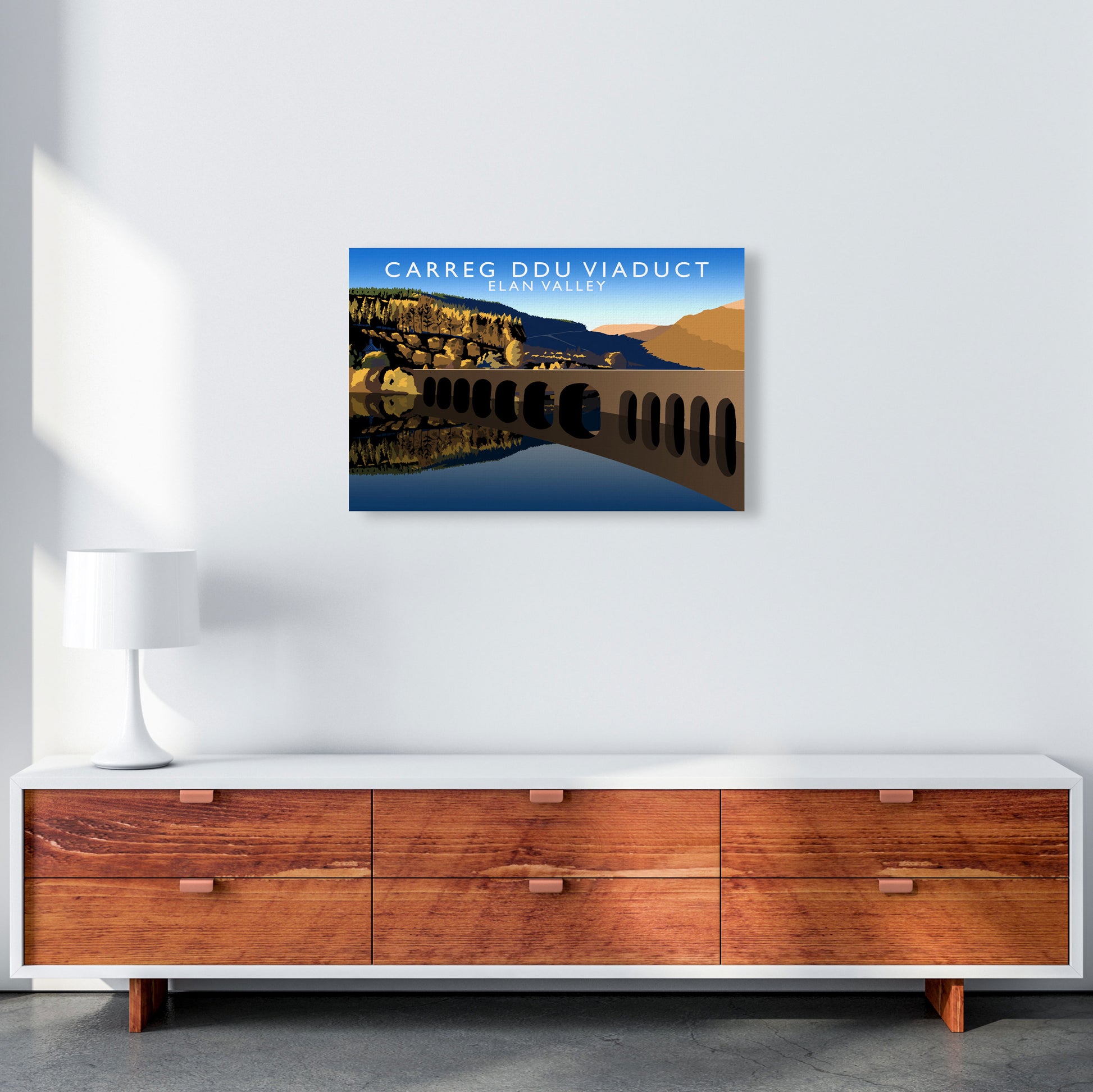 Carreg Ddu by Richard O'Neill A2 Canvas