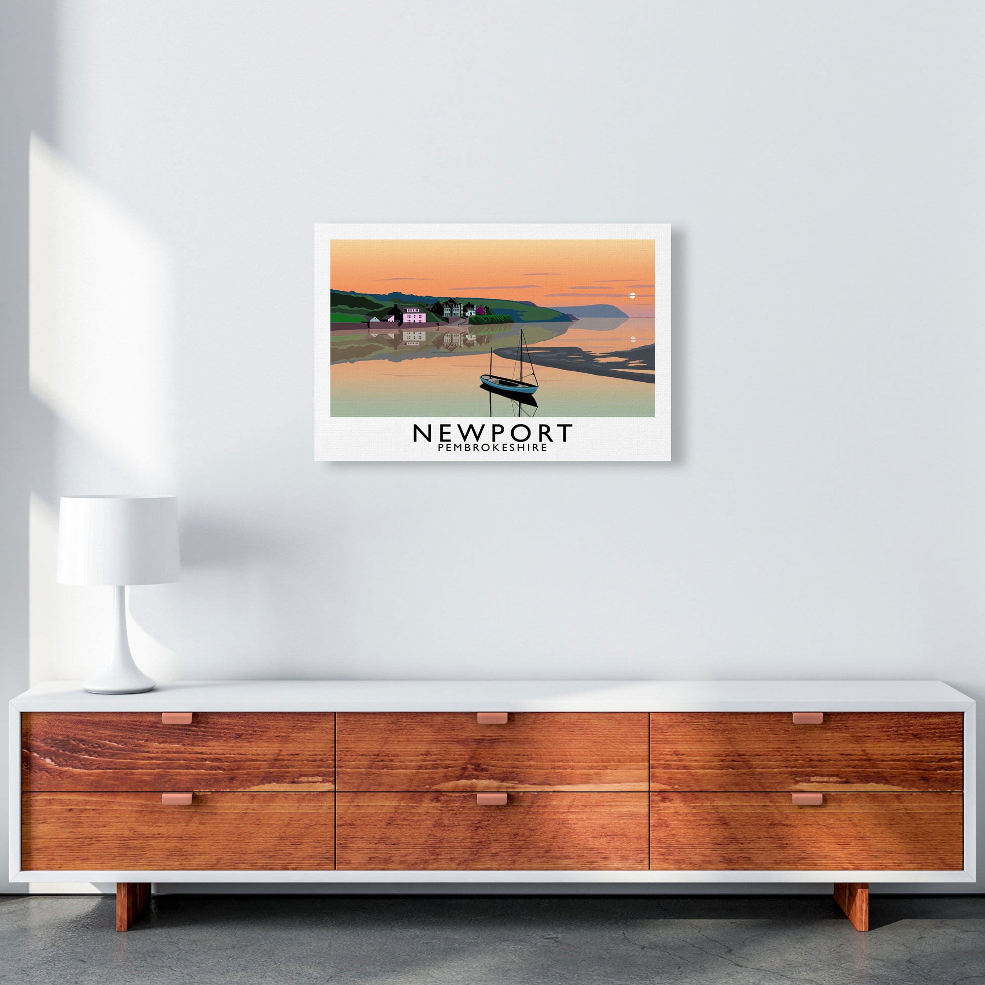 Newport by Richard O'Neill A2 Canvas