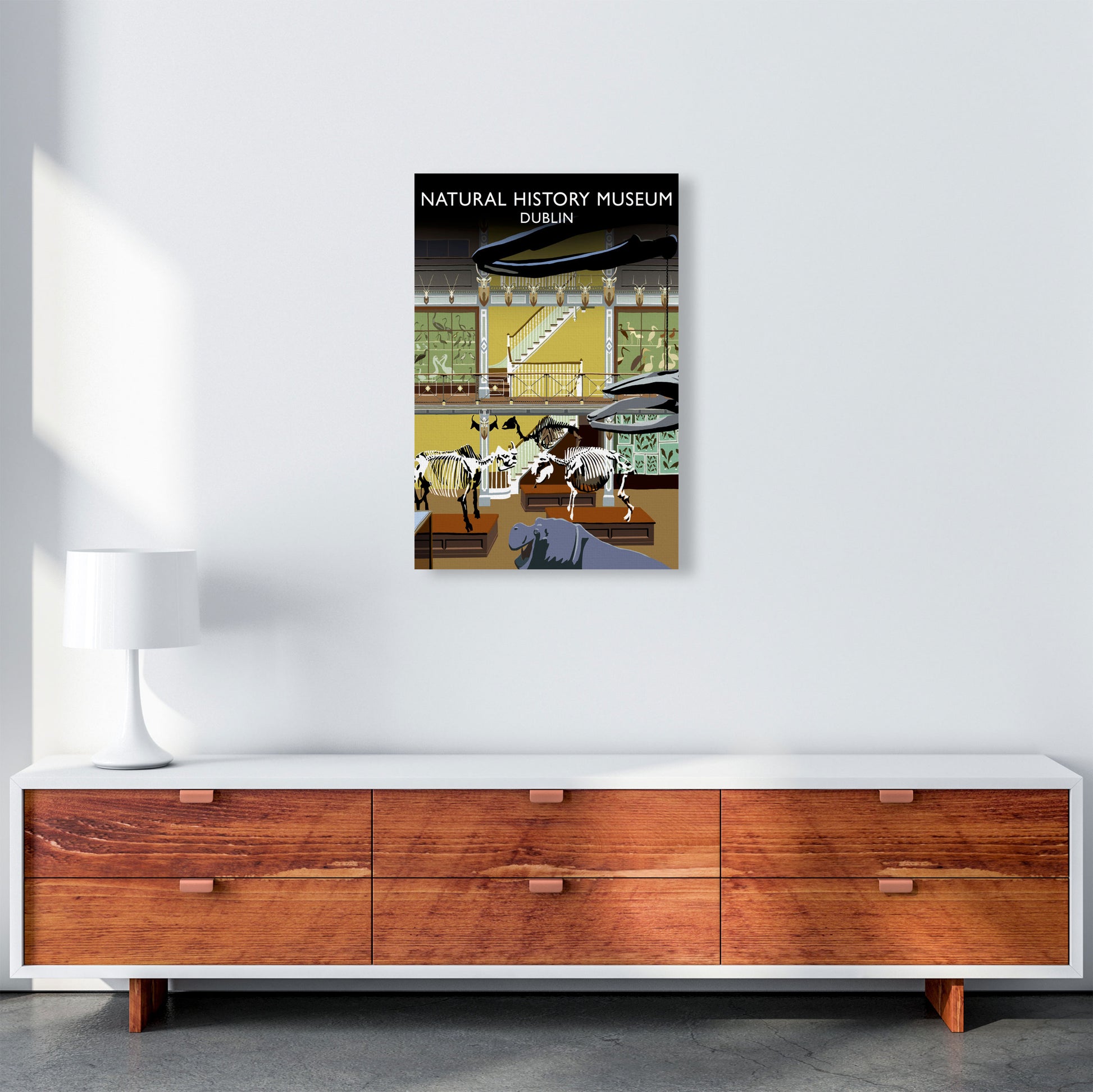 Natural History Musuem by Richard O'Neill A2 Canvas