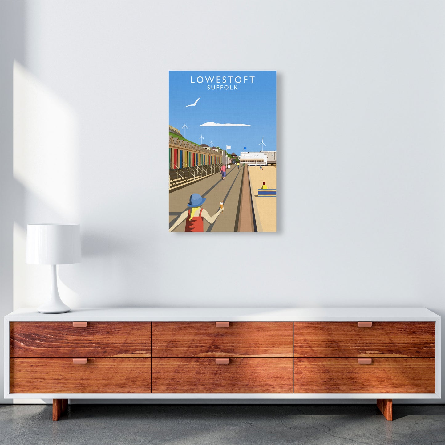 Lowestoft (Portrait) by Richard O'Neill A2 Canvas