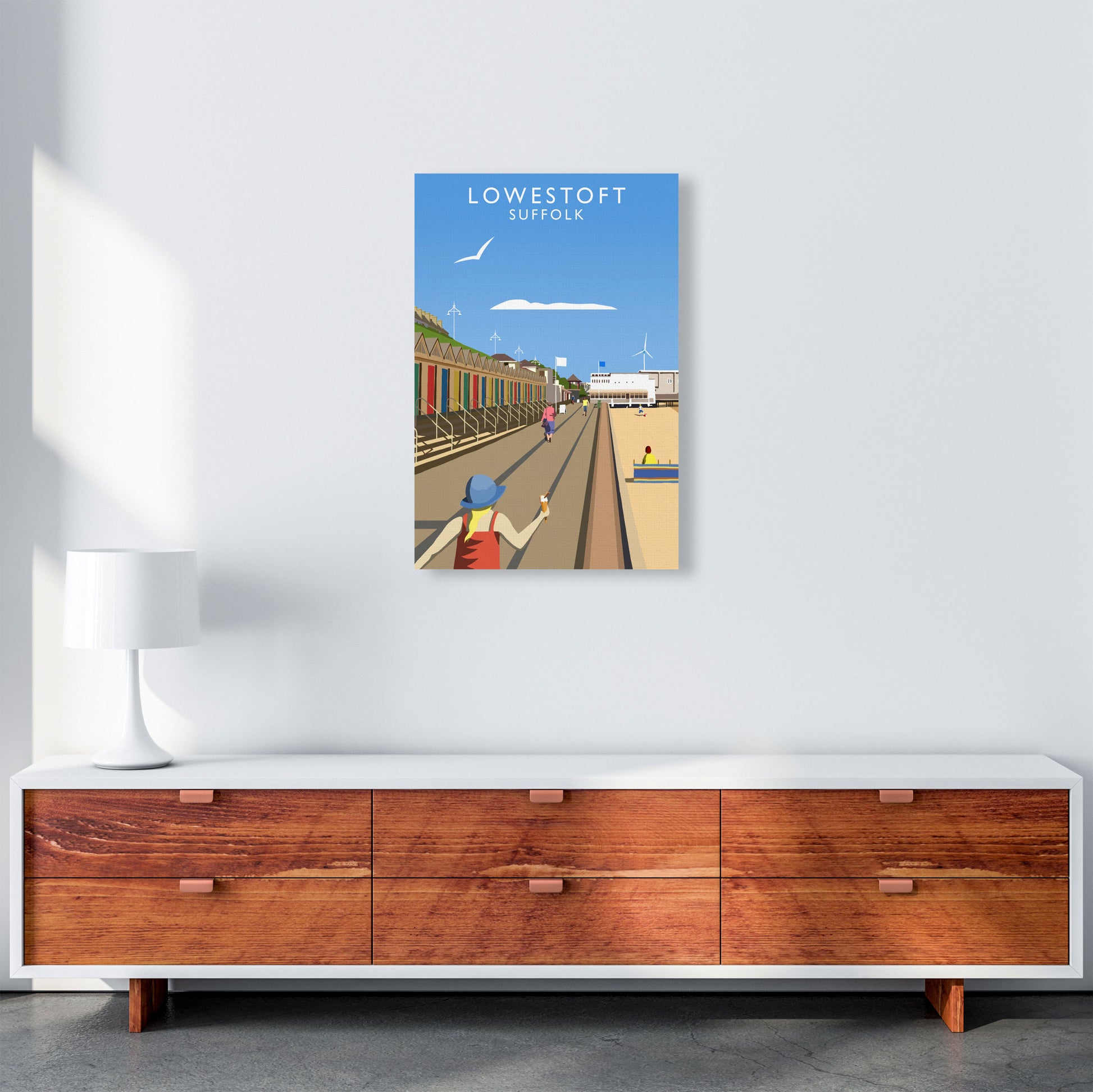 Lowestoft (Portrait) by Richard O'Neill A2 Canvas