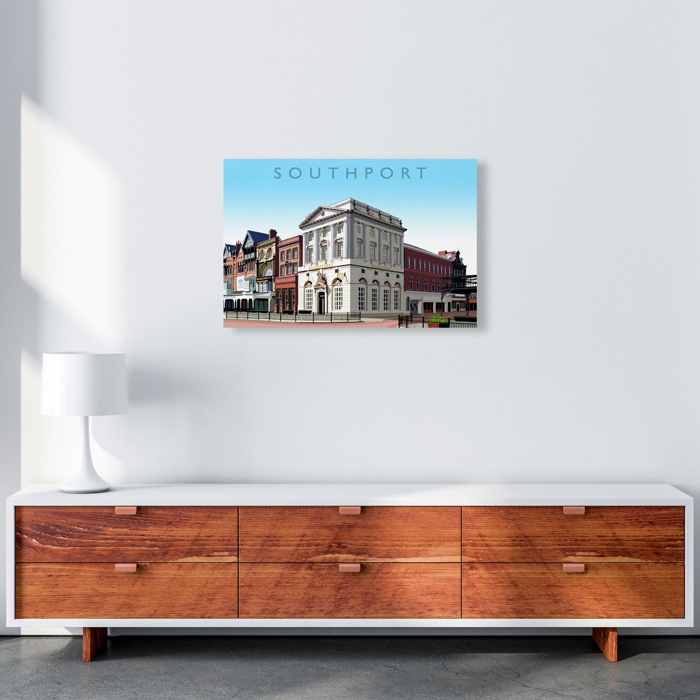 Southport by Richard O'Neill A2 Canvas