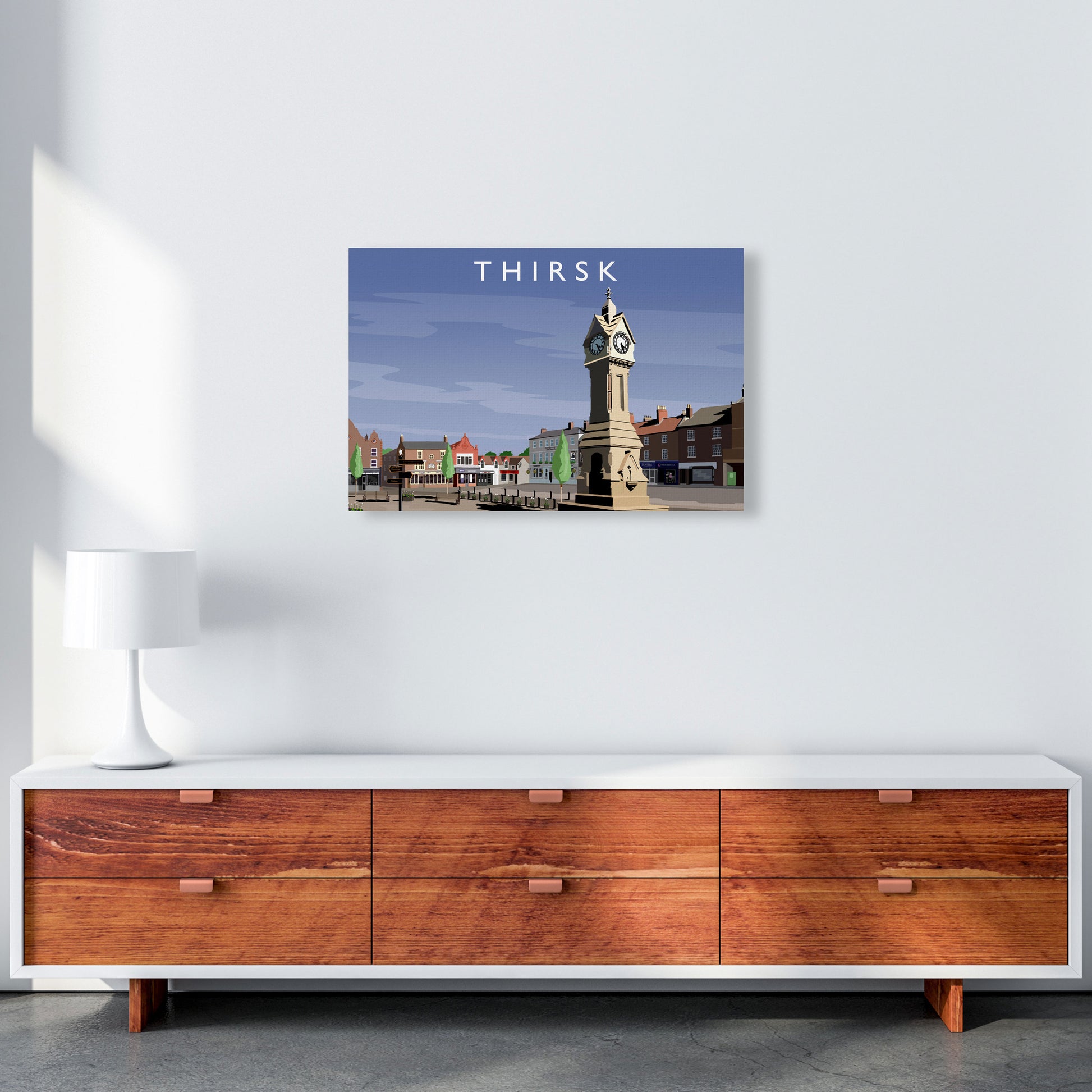 Thirsk 2 by Richard O'Neill A2 Canvas