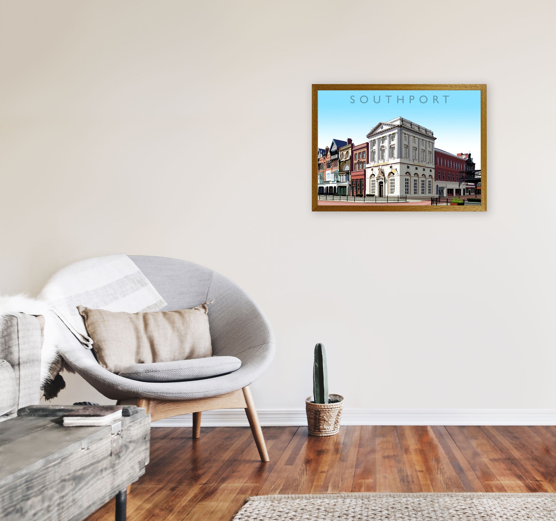 Southport by Richard O'Neill A2 Print Only