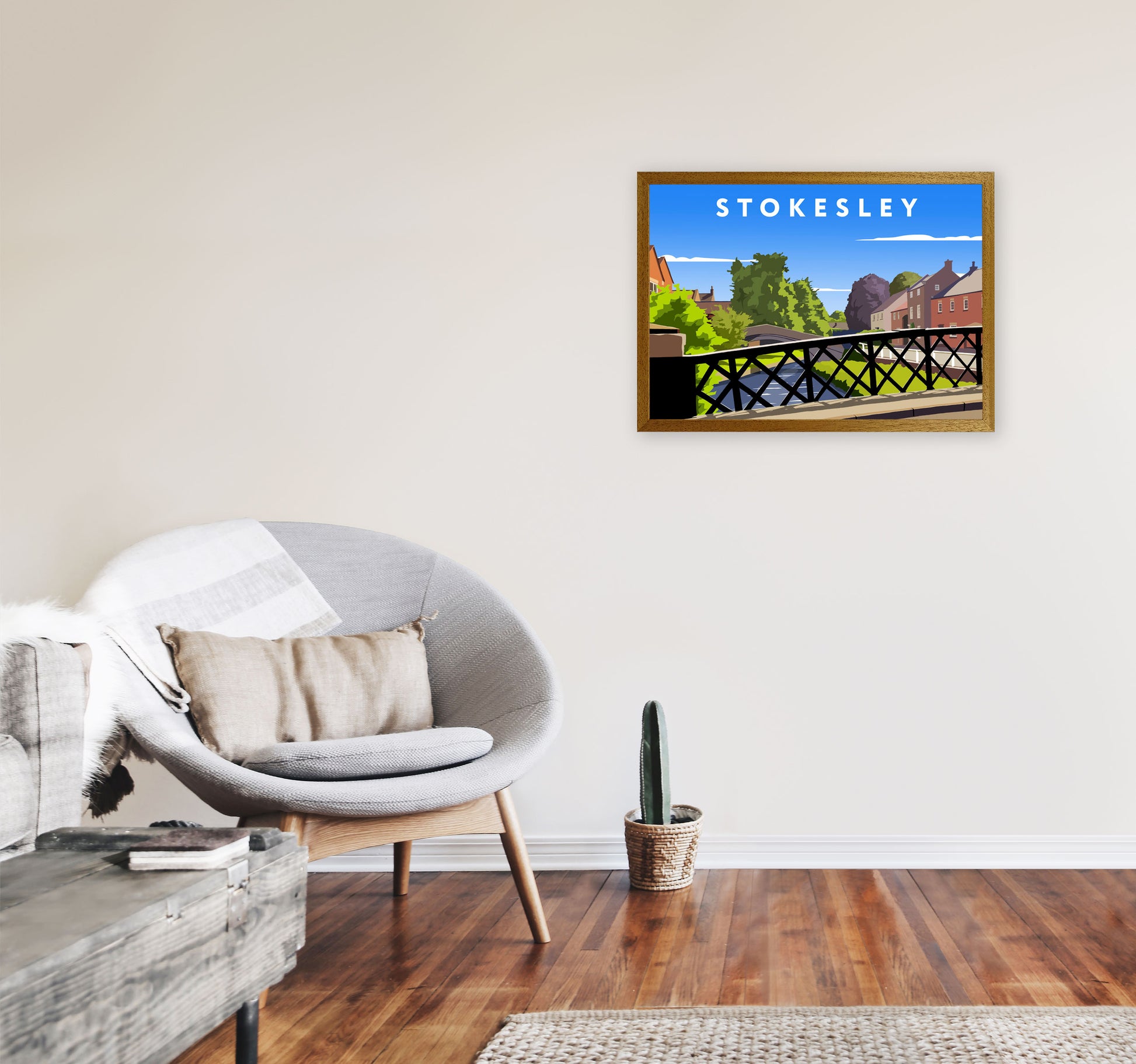 Stokesley3 by Richard O'Neill A2 Print Only