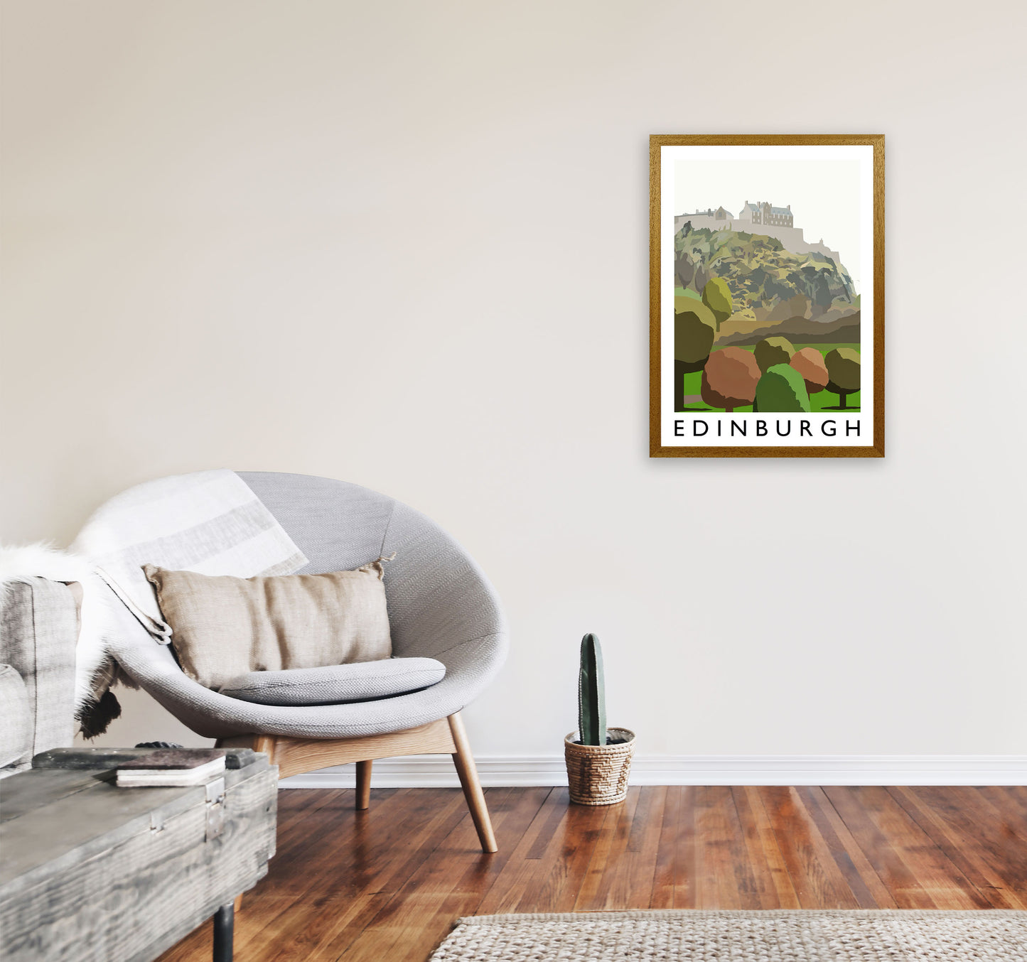 Edinburgh Portrait by Richard O'Neill A2 Print Only