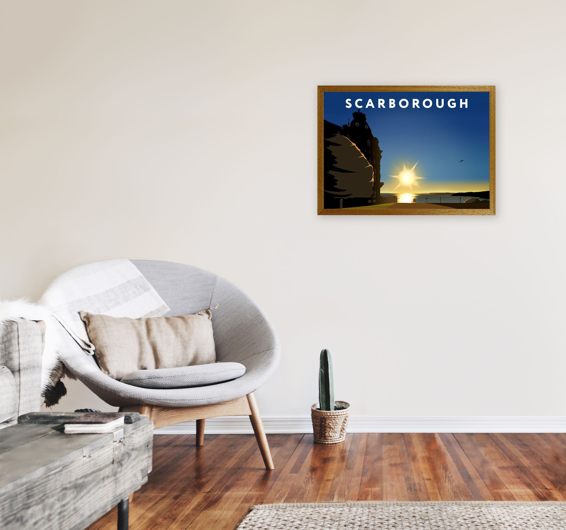 Scarborough Sunrise by Richard O'Neill A2 Print Only