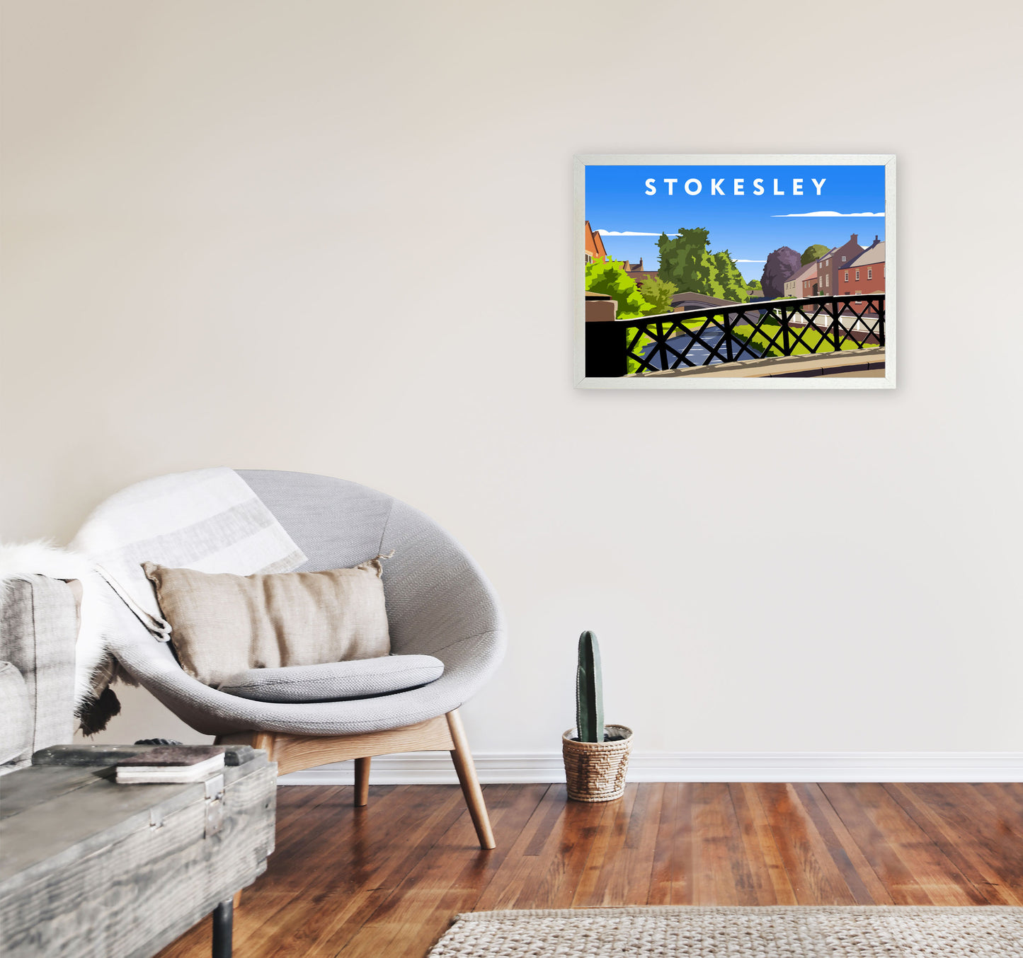 Stokesley3 by Richard O'Neill A2 Oak Frame
