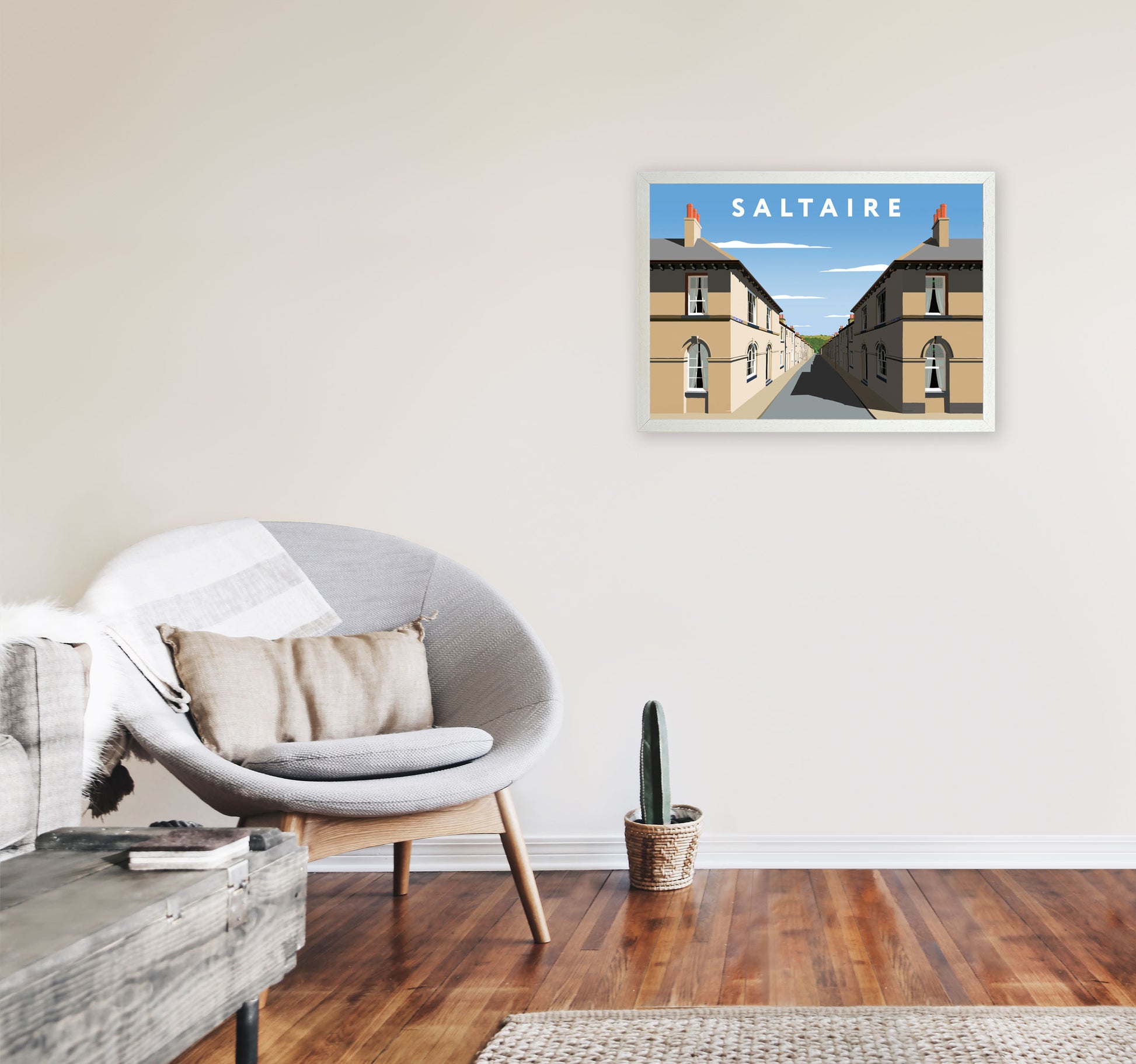 Saltaire by Richard O'Neill A2 Oak Frame