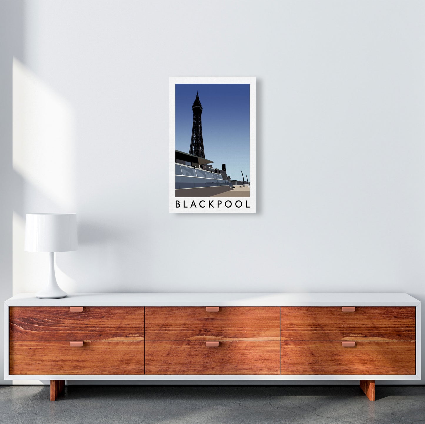 Blackpool by Richard O'Neill A3 Canvas