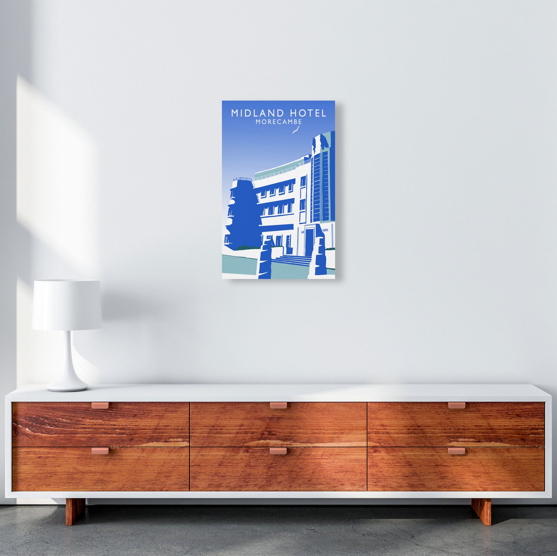 Midland Hotel by Richard O'Neill A3 Canvas