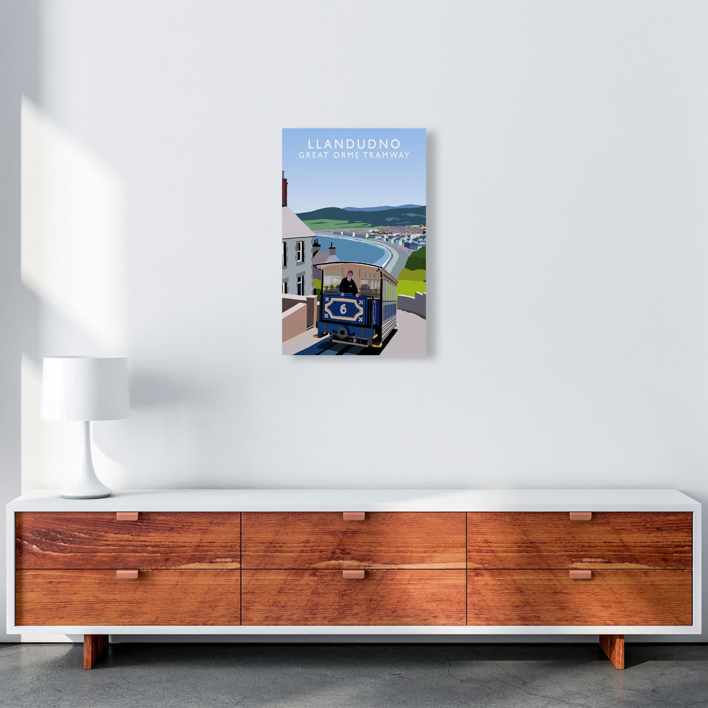 Llandudno by Richard O'Neill A3 Canvas