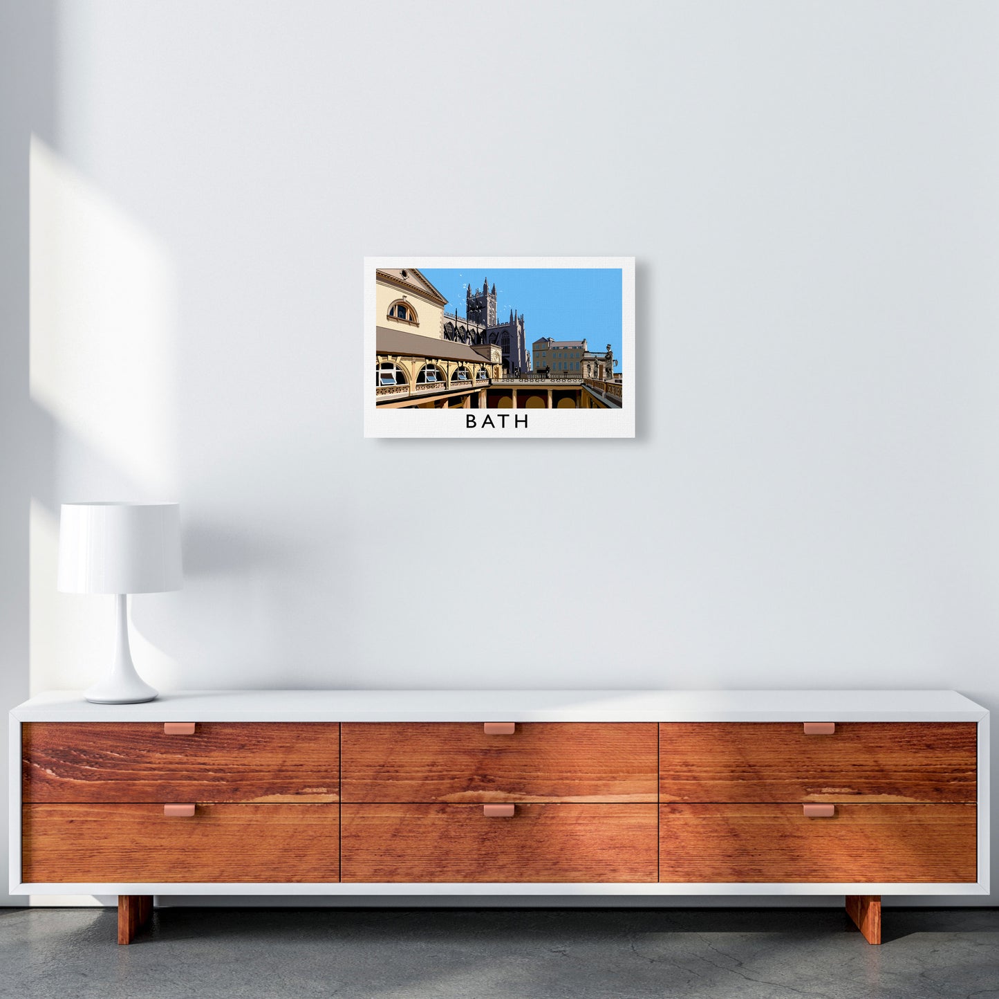 Bath by Richard O'Neill A3 Canvas