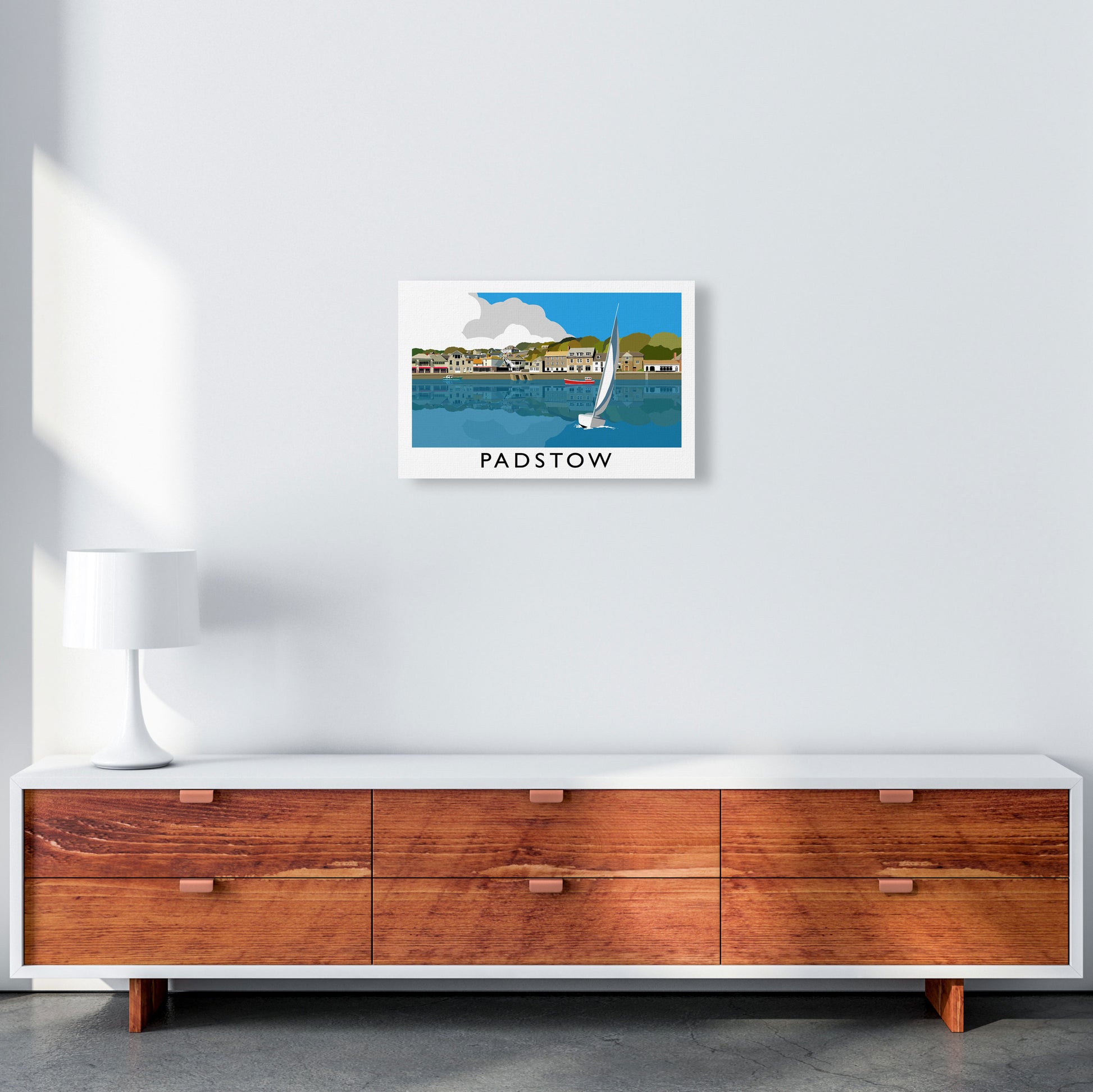 Padstow by Richard O'Neill A3 Canvas