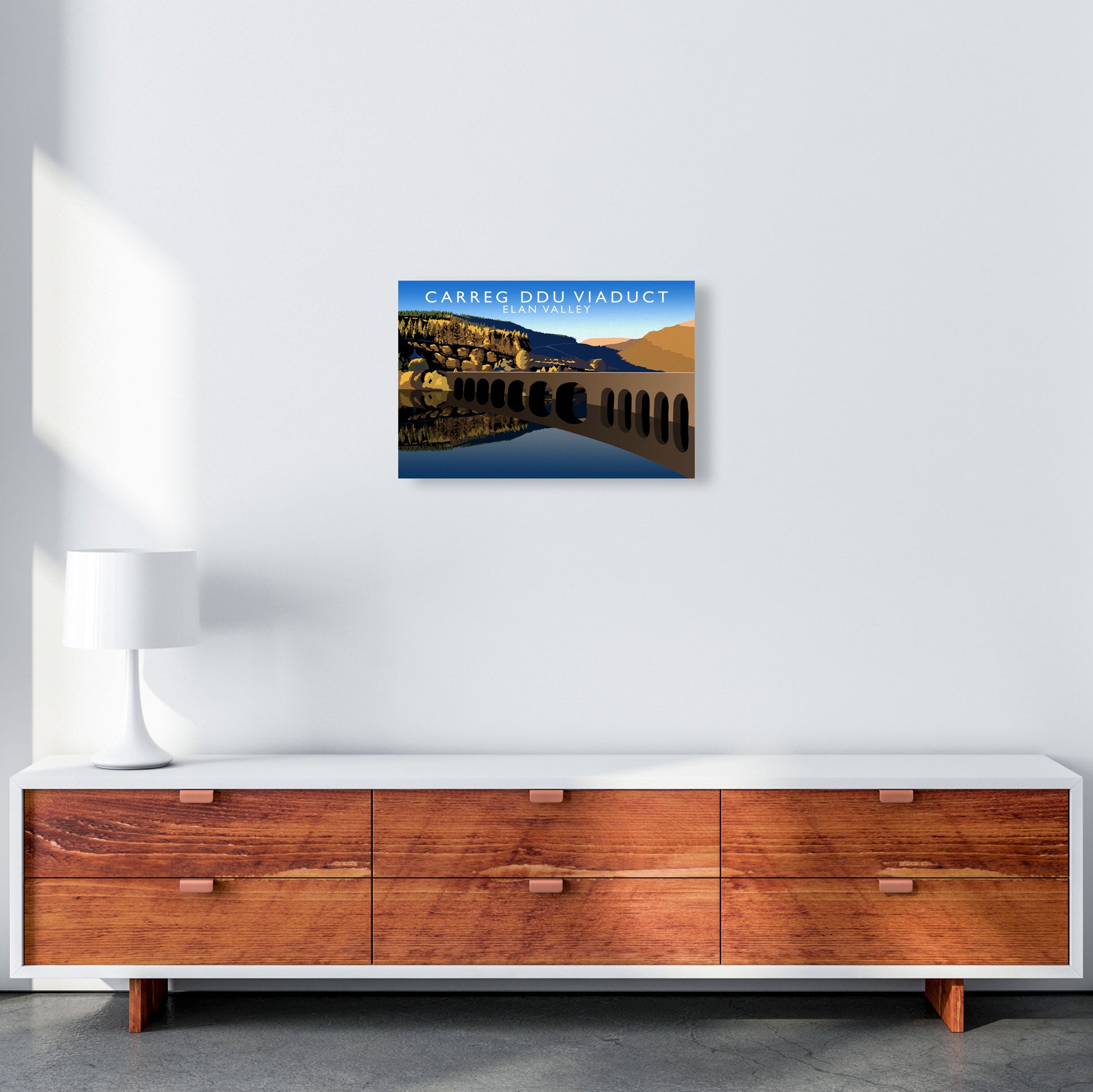 Carreg Ddu by Richard O'Neill A3 Canvas