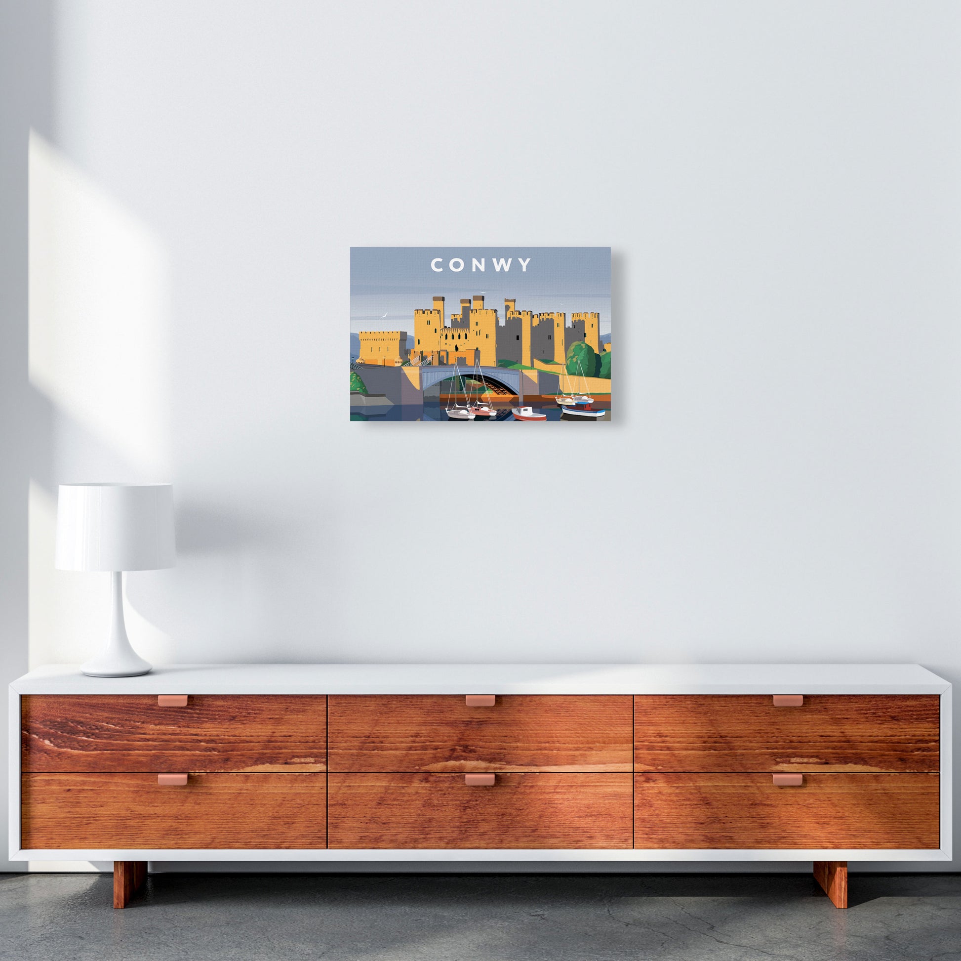 Conwy by Richard O'Neill A3 Canvas