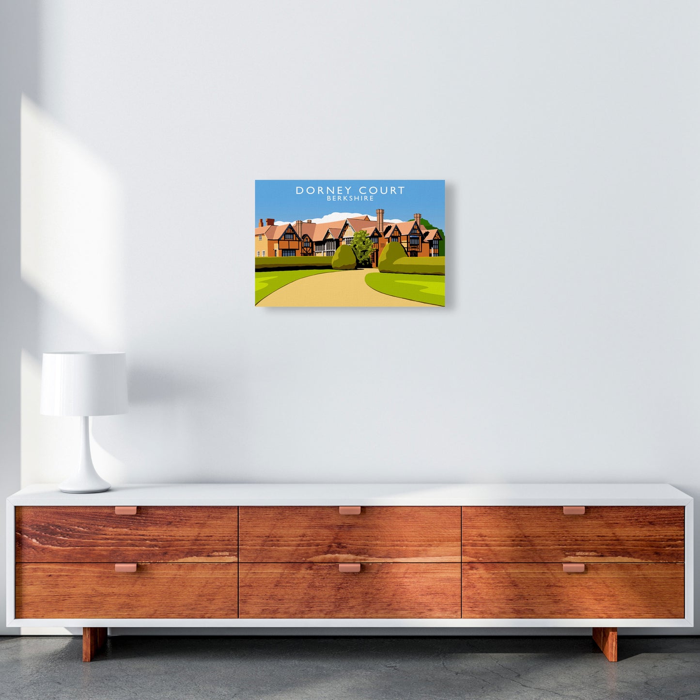 Dorney Court by Richard O'Neill A3 Canvas