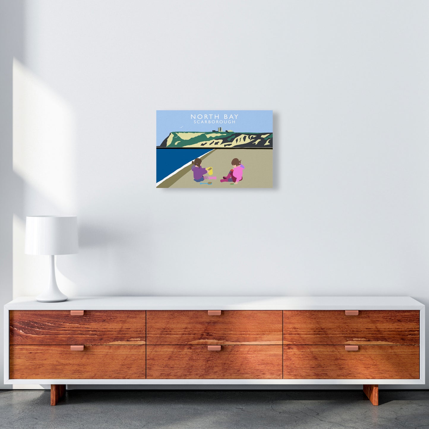 North Bay3 by Richard O'Neill A3 Canvas