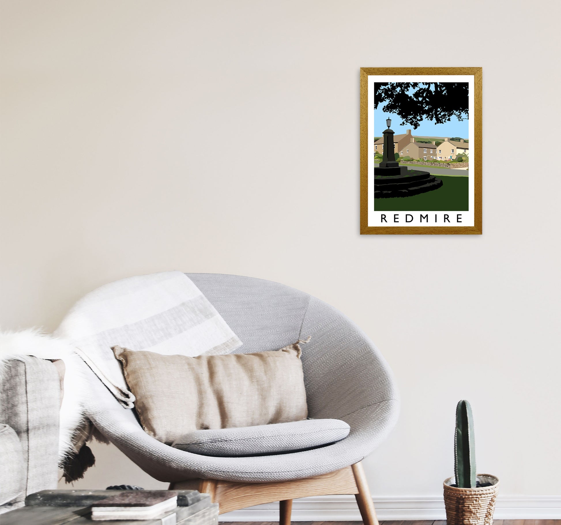 Redmire Art Print by Richard O'Neill A3 Print Only