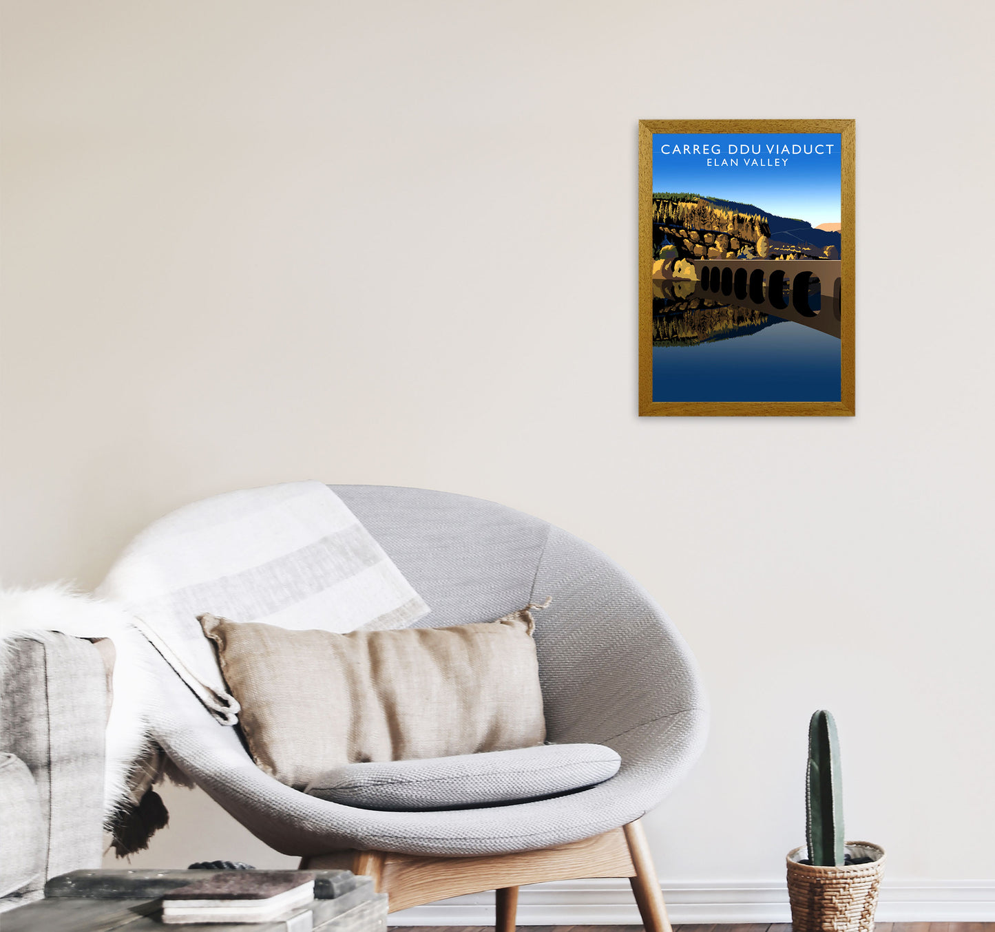 Carreg Ddu Viaduct by Richard O'Neill A3 Print Only