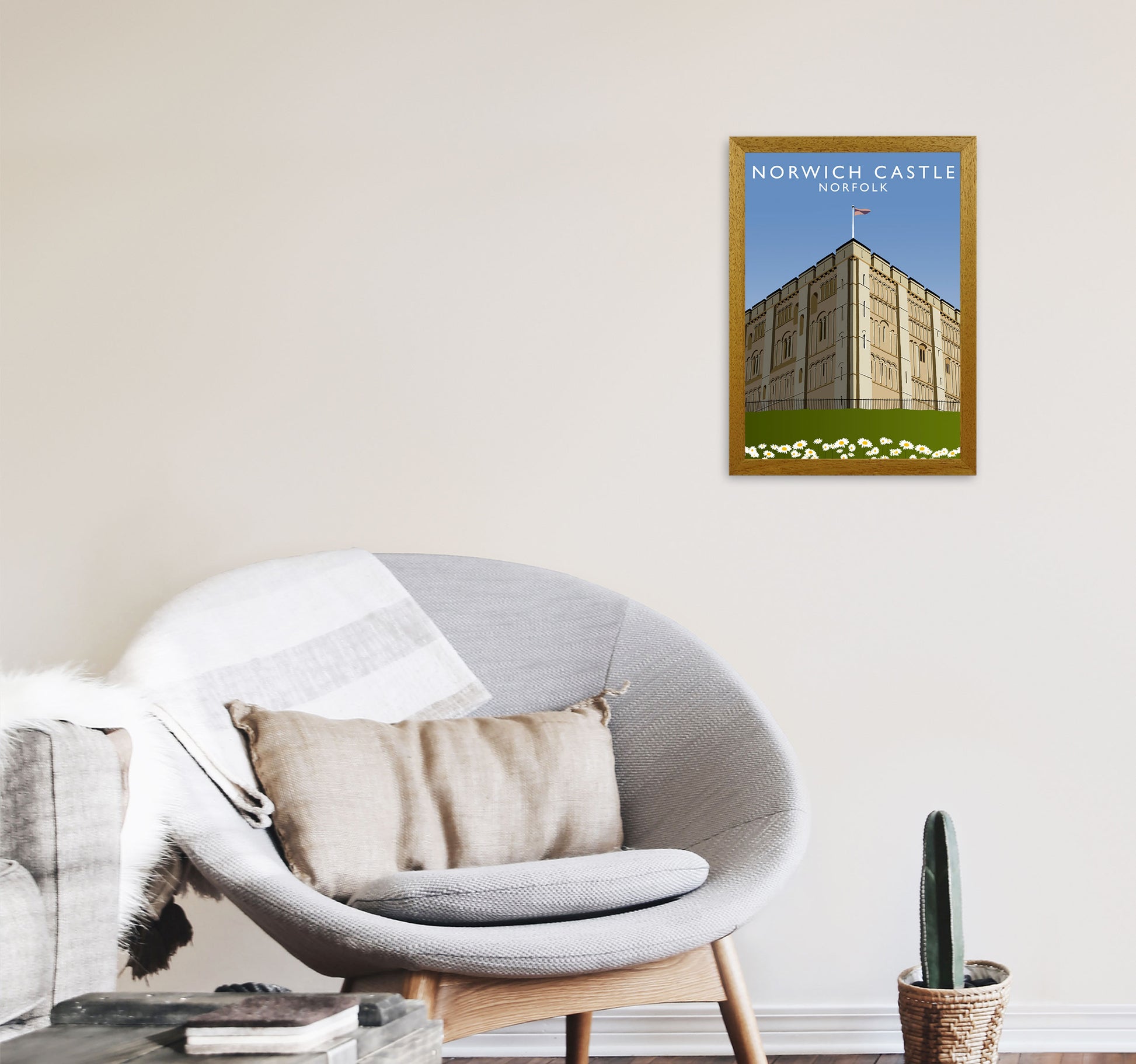 Norwich Castle by Richard O'Neill A3 Print Only