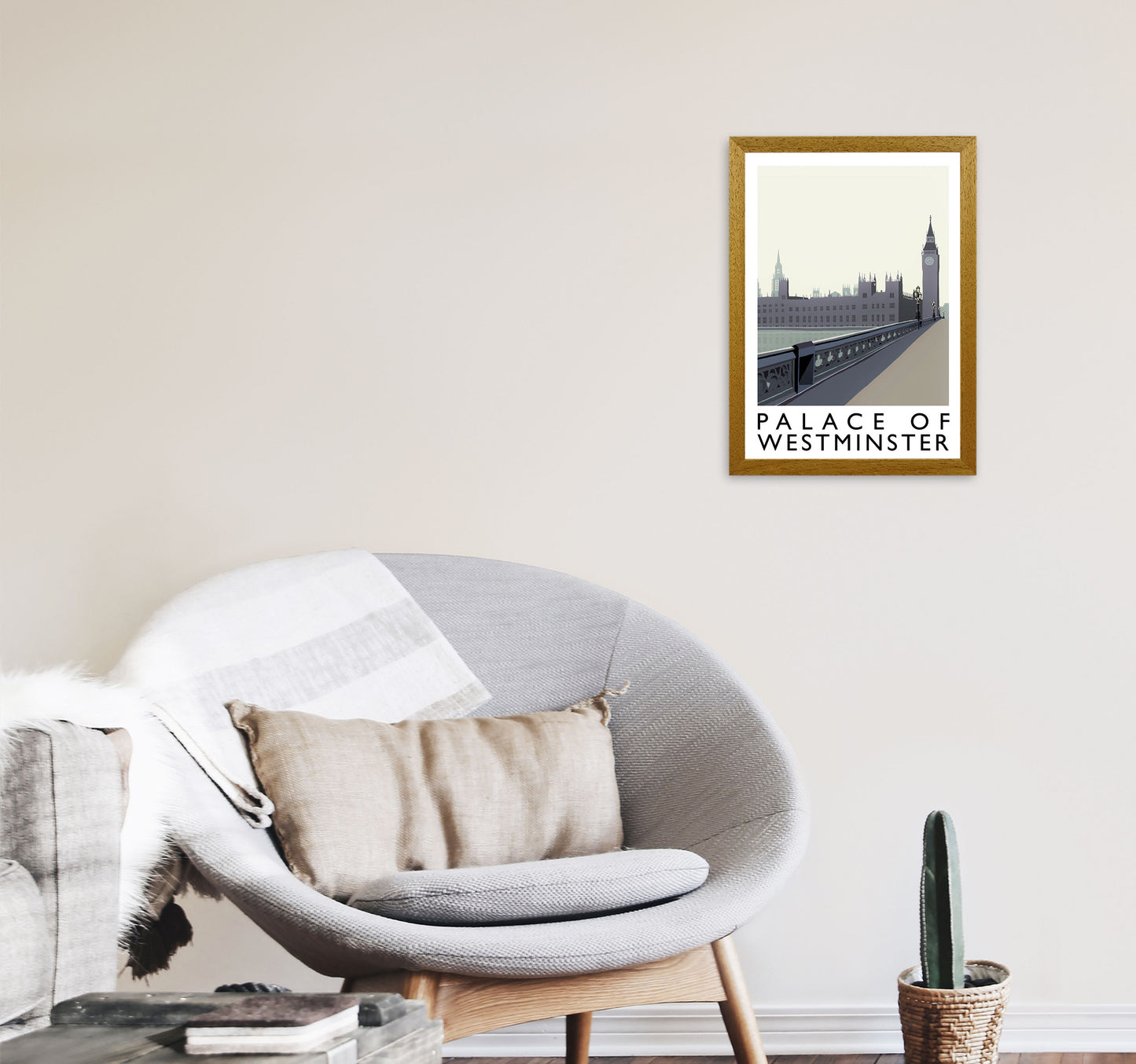 Palace Of Westminster by Richard O'Neill A3 Print Only