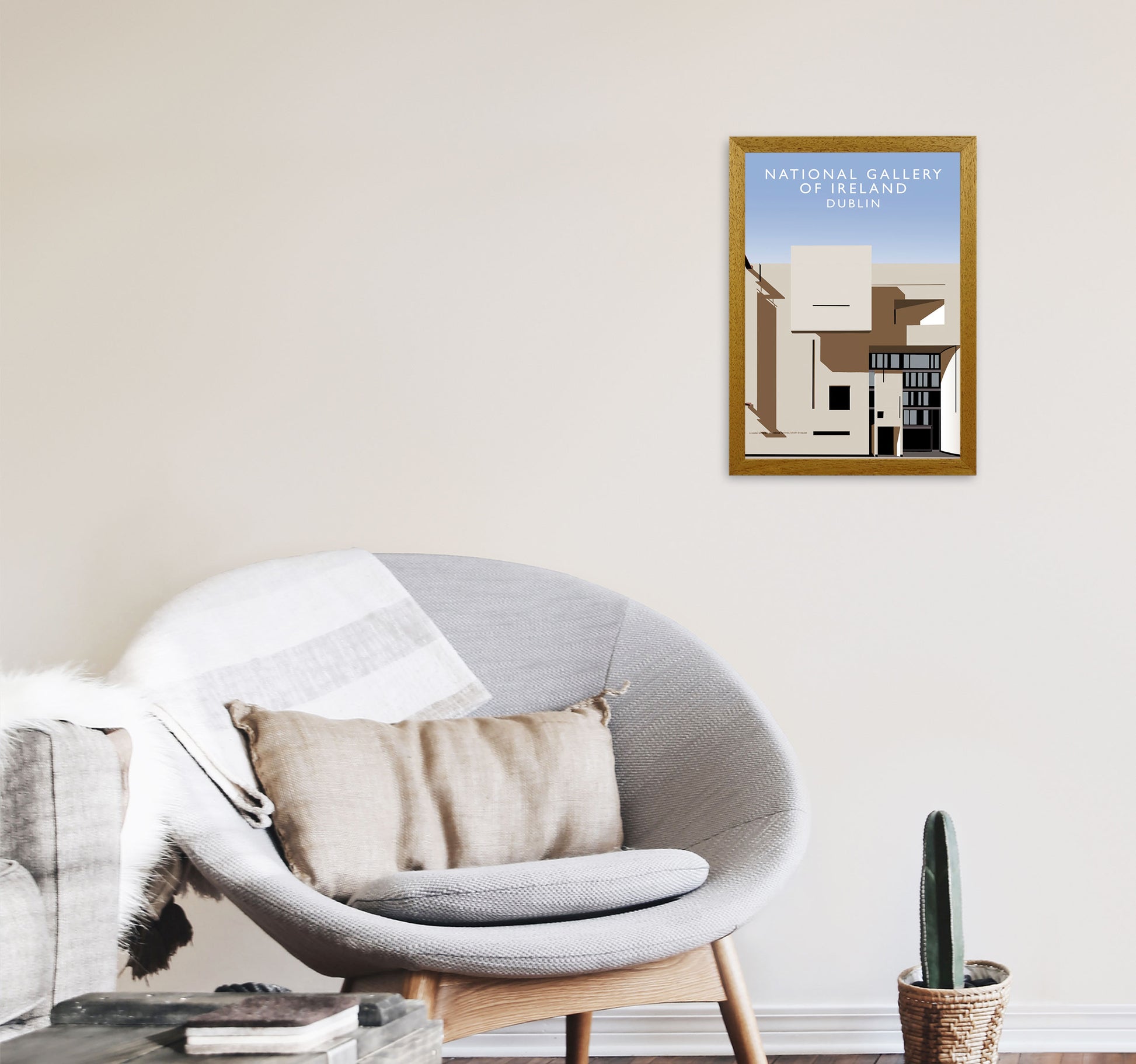 National Gallery Of Ireland by Richard O'Neill A3 Print Only