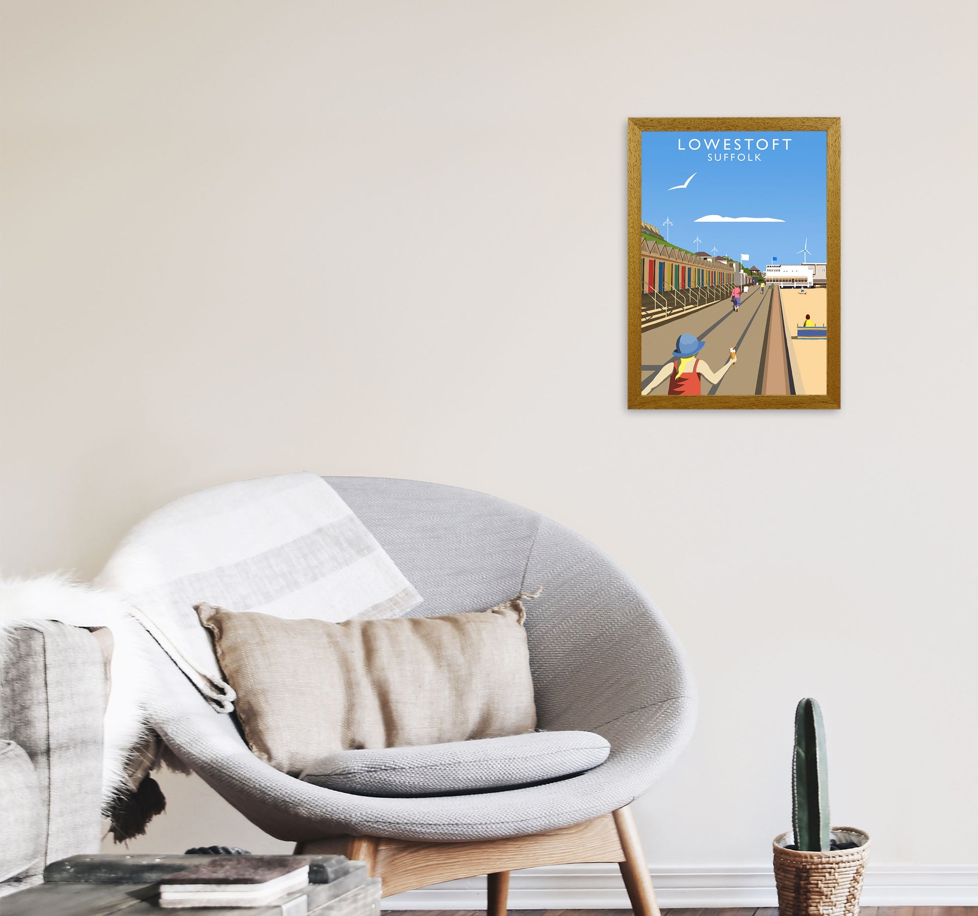 Lowestoft (Portrait) by Richard O'Neill A3 Print Only