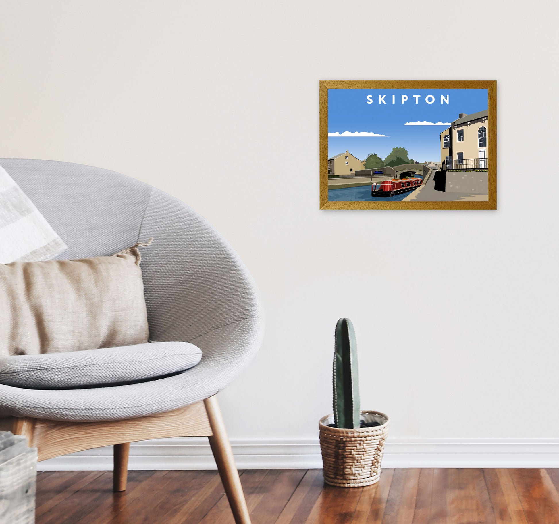 Skipton2 by Richard O'Neill A3 Print Only