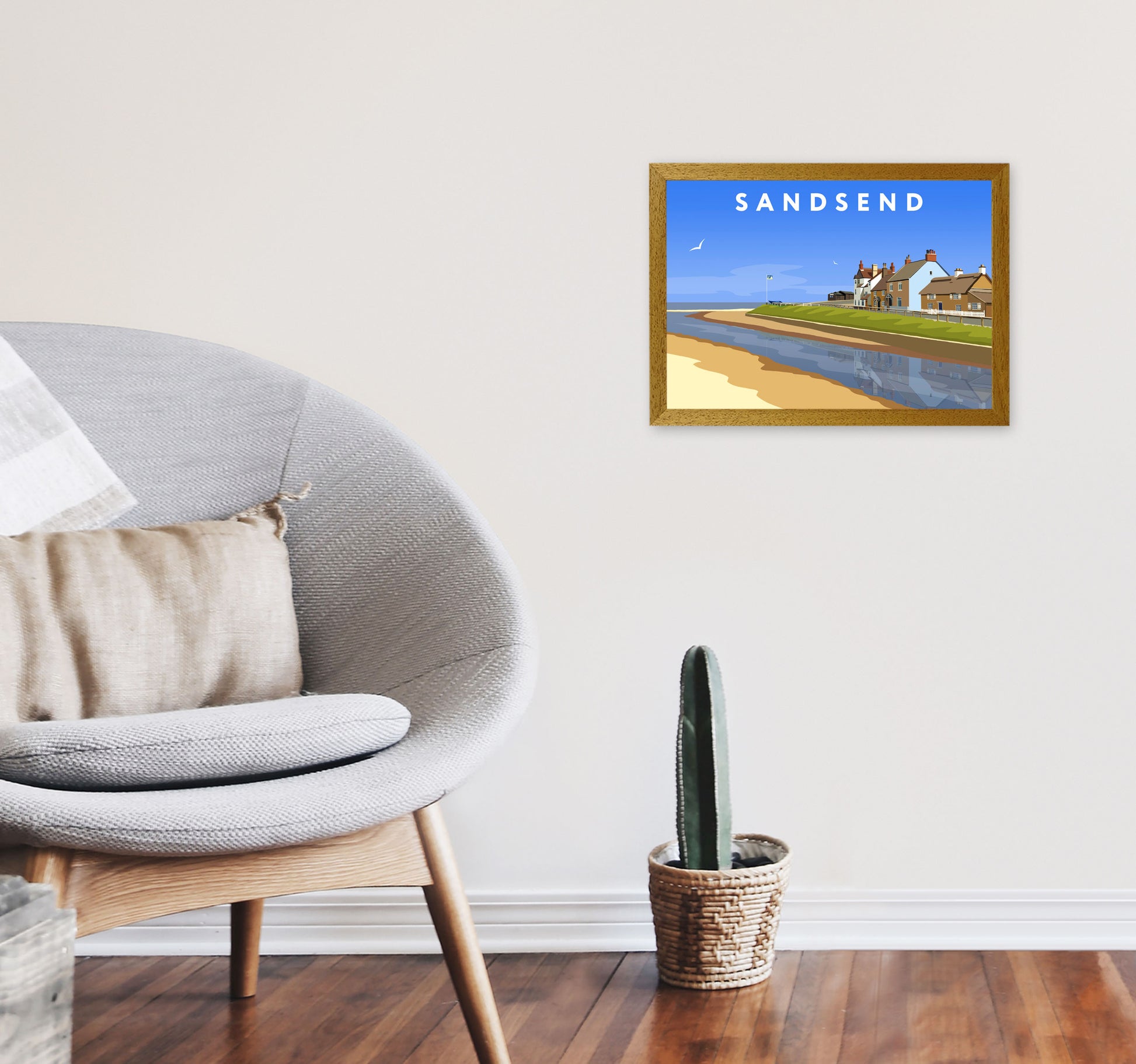 Sandsend3 by Richard O'Neill A3 Print Only