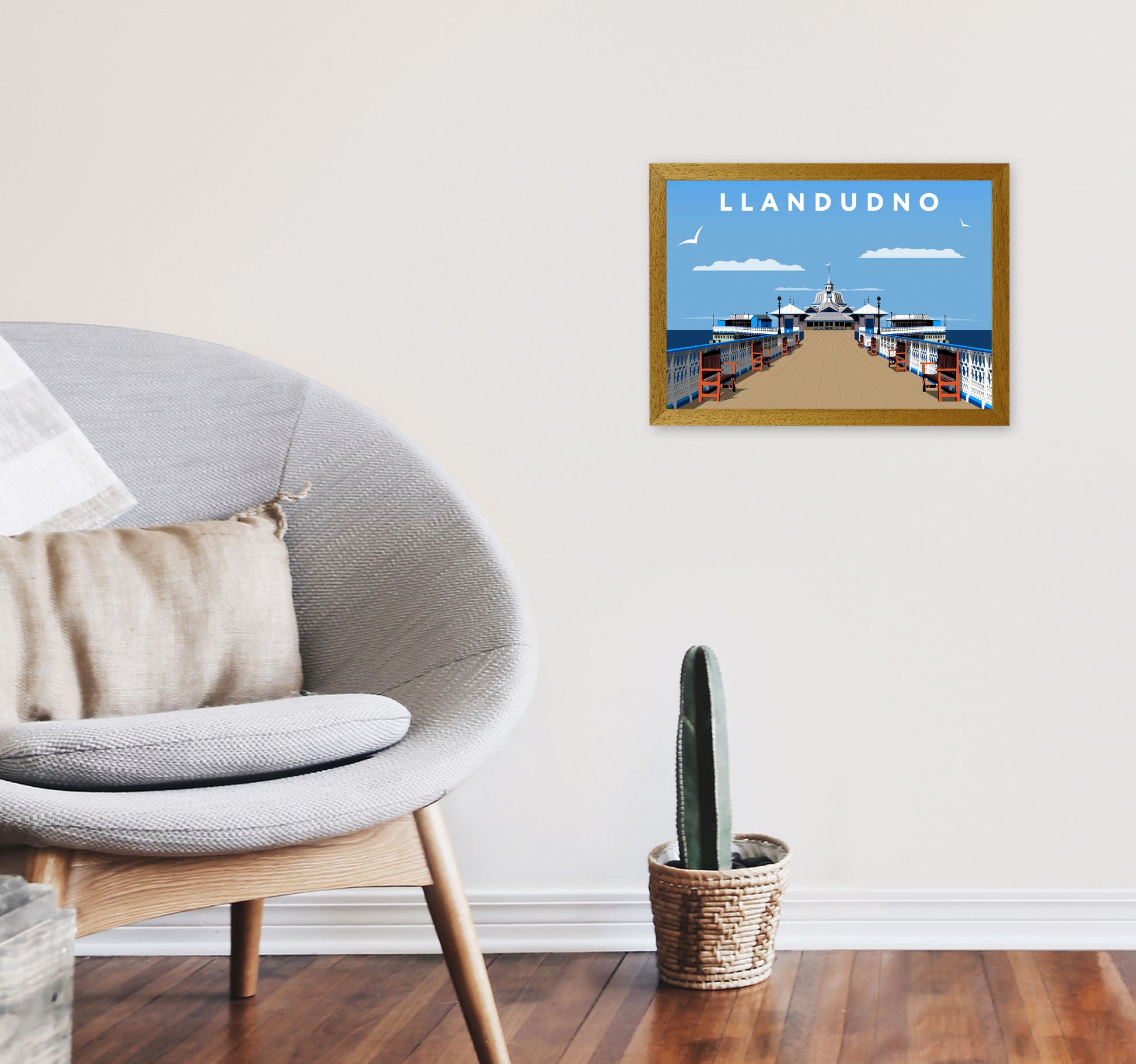 Llandudno by Richard O'Neill A3 Print Only