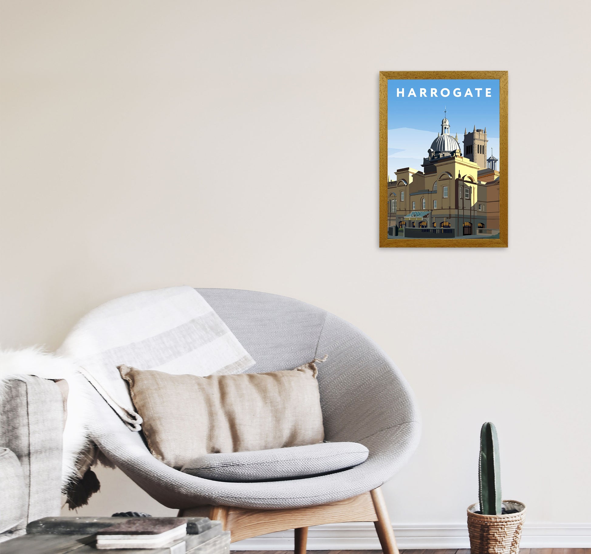 Harrogate 3 Portrait by Richard O'Neill A3 Print Only